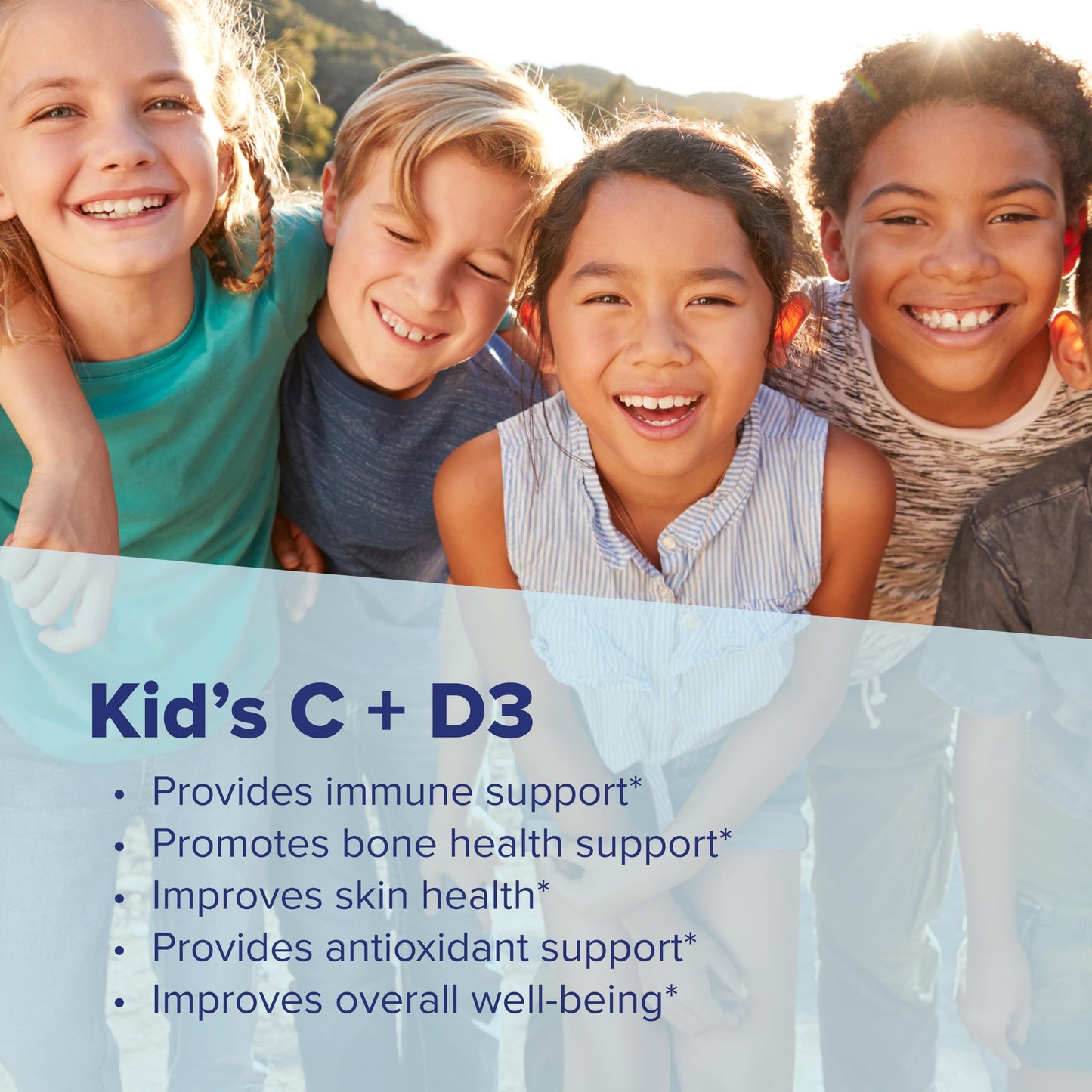 Superior Source Kid's Vitamin C & D3 Clean Melts Tablets 90 Count