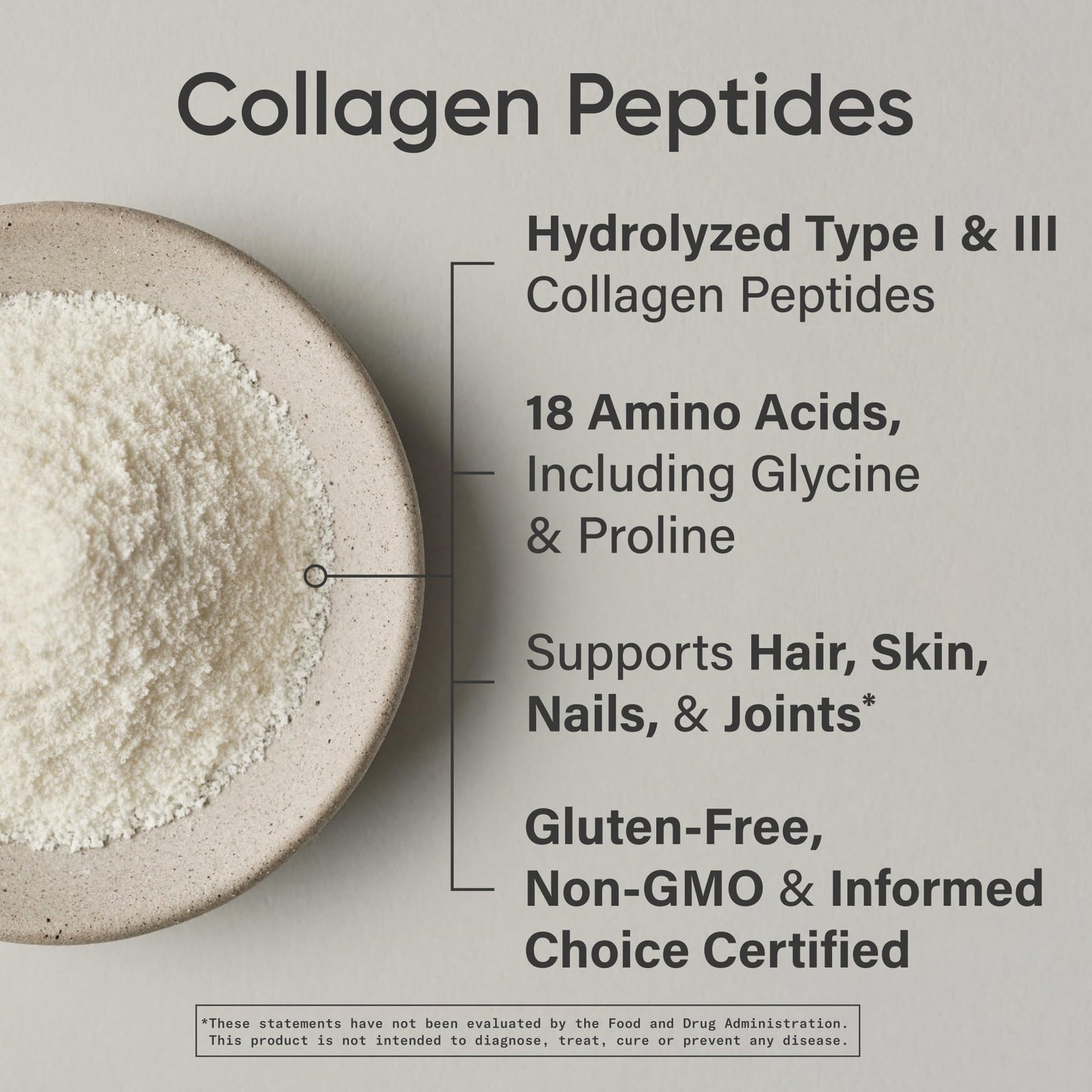 Sports Research Collagen Peptides - Hydrolyzed Type 1 & 3 Collagen Powder, 7.8 Ounce