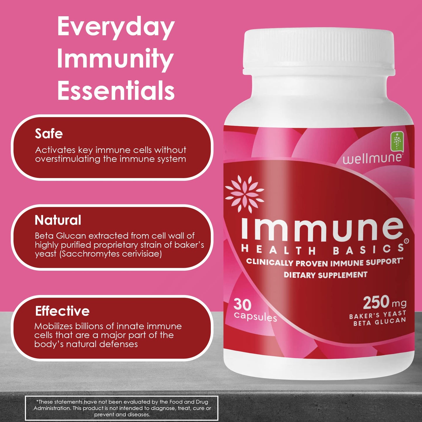 Immune Health Basics Ultra Strength Immunity Capsules, 30 Count