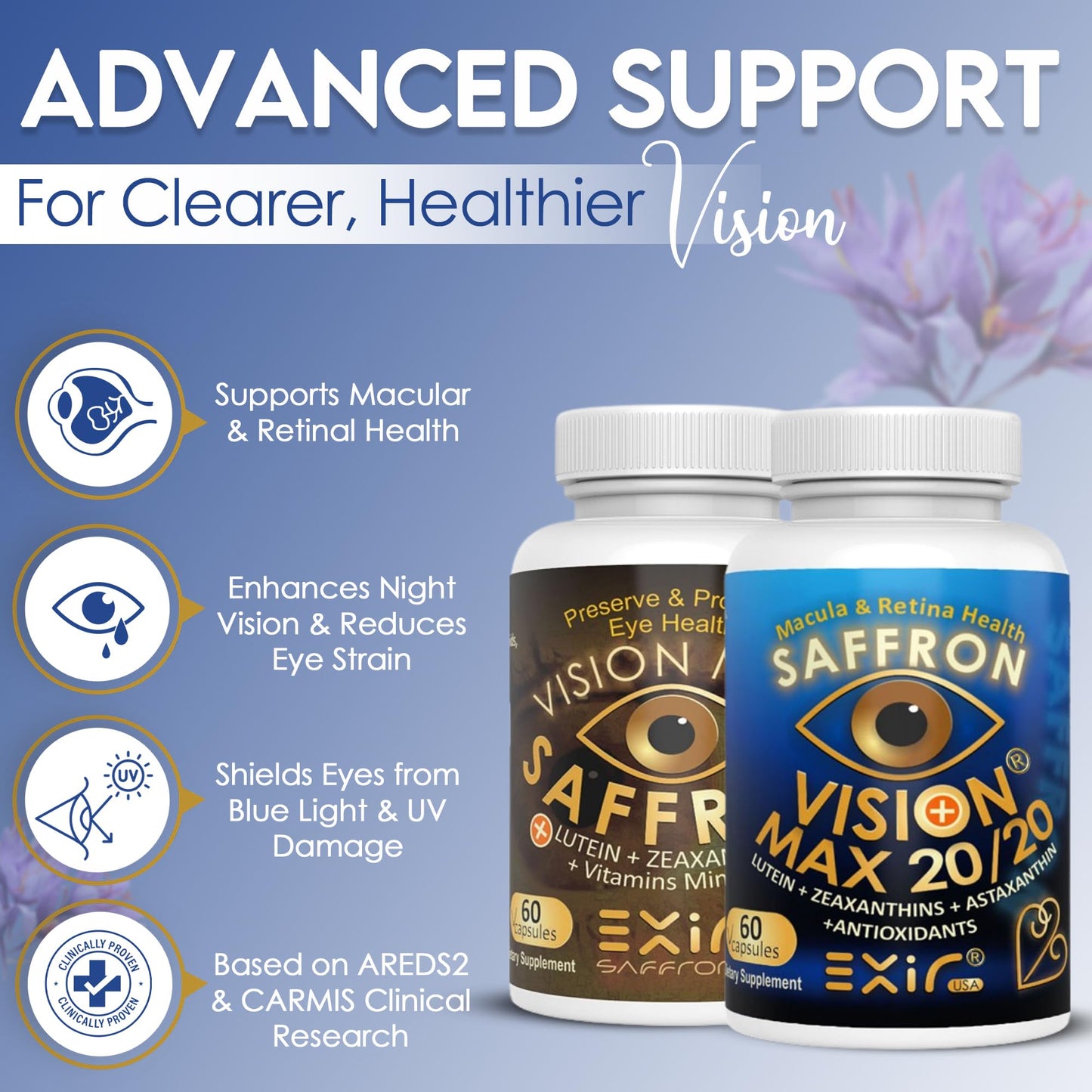 EXIR Eye Vitamins 120 Capsules