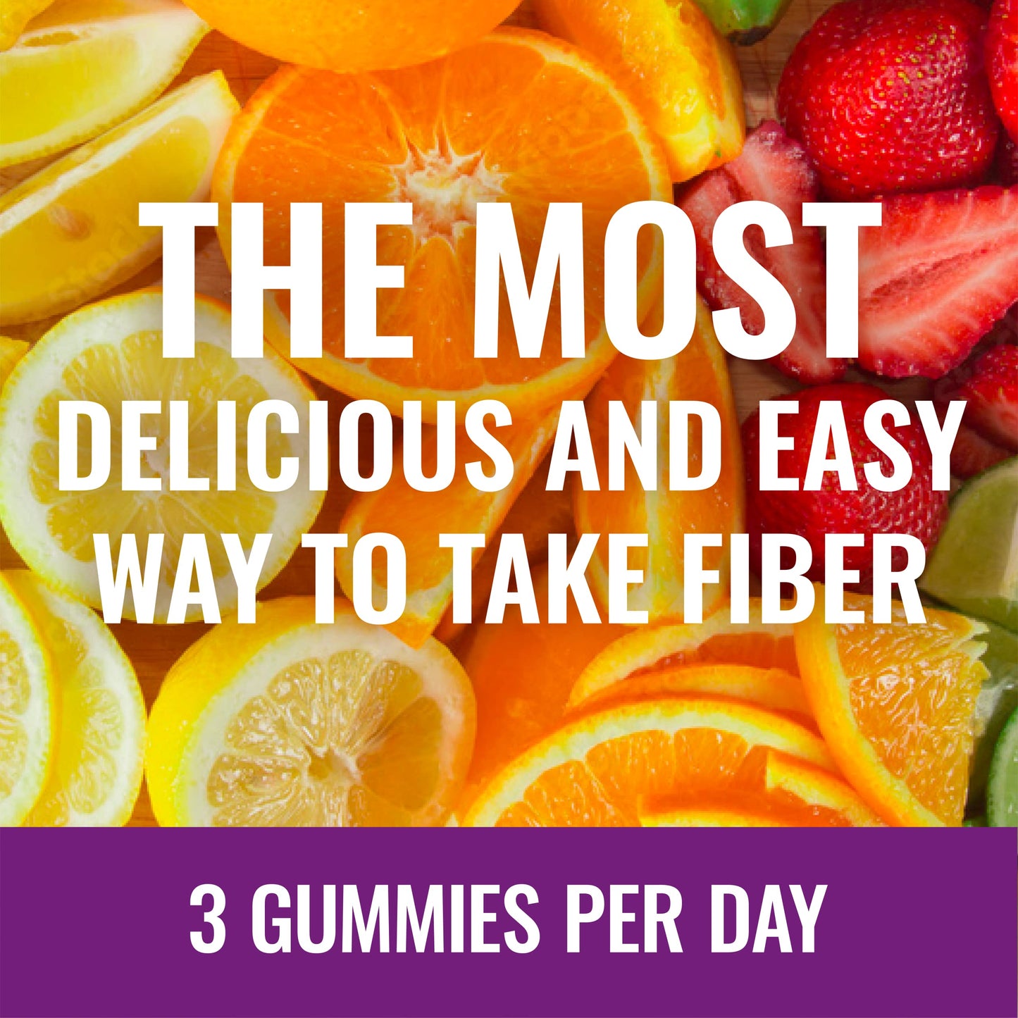 Fiber Advance Gummies 90 Count