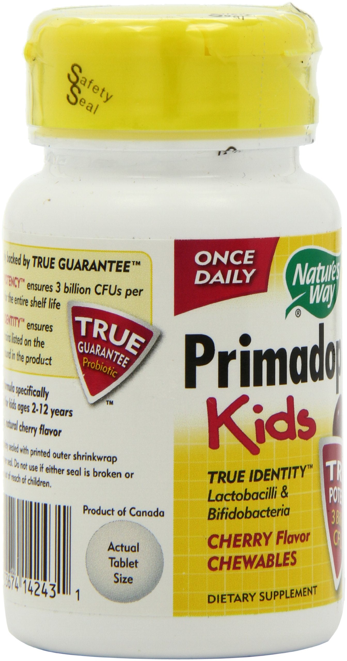 Nature's Way Primadophilus Probiotic Chewables for Kids, 60 Chewables