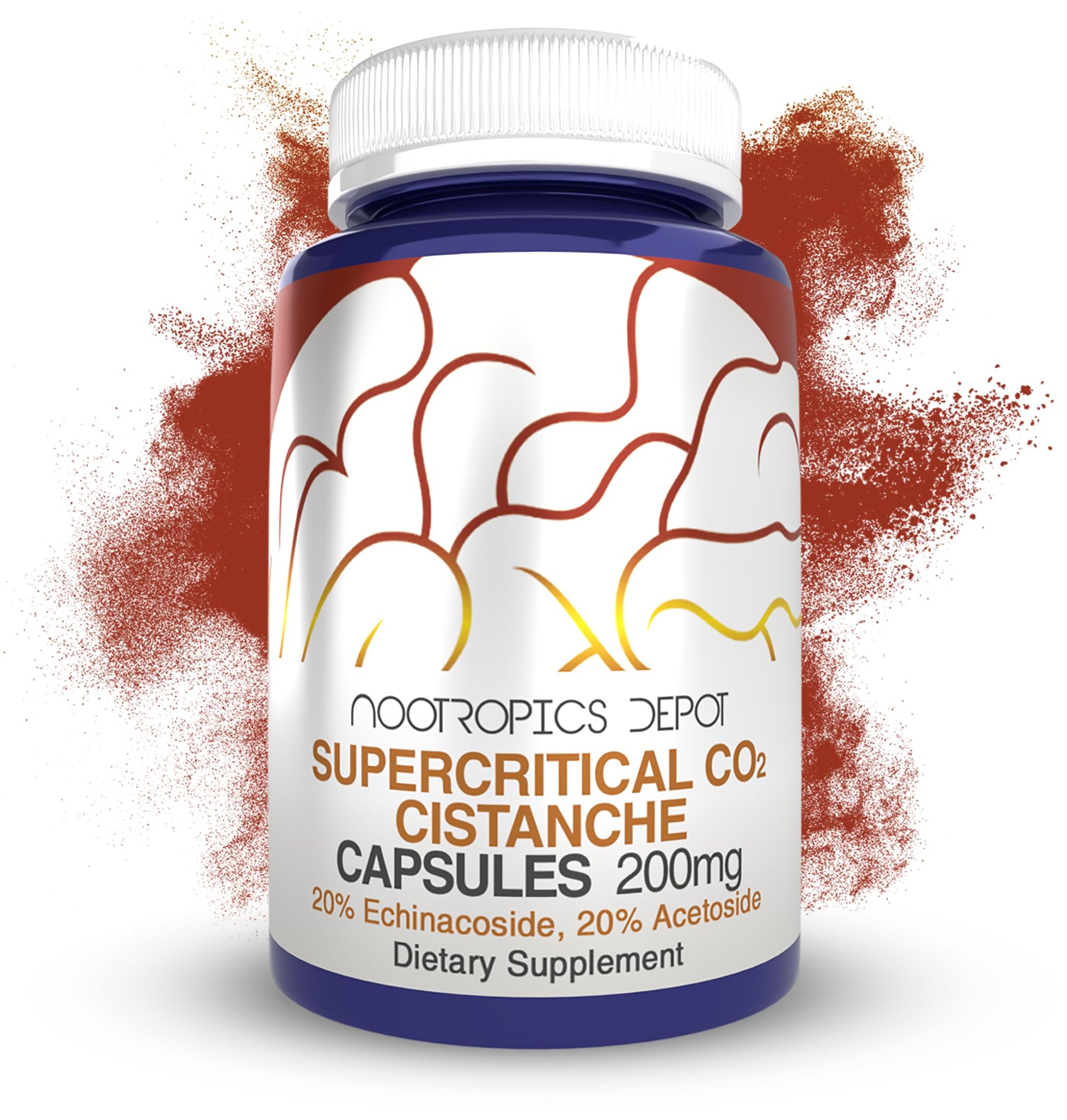 Nootropics Depot Cistanche Supercritical CO2 Extract Capsules, 60 Capsules