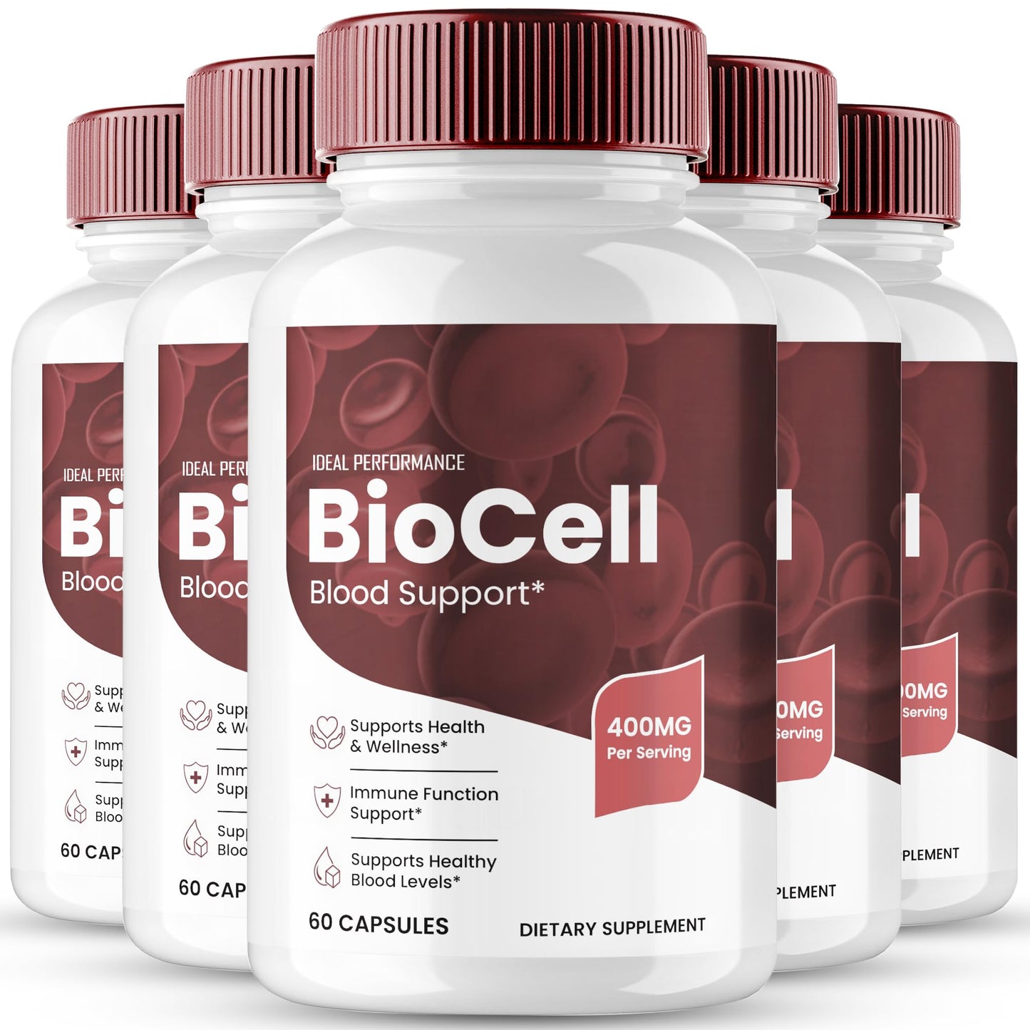 IDEAL PERFORMANCE Bio Cell Blood Health Support Capsule, 300 Capsules