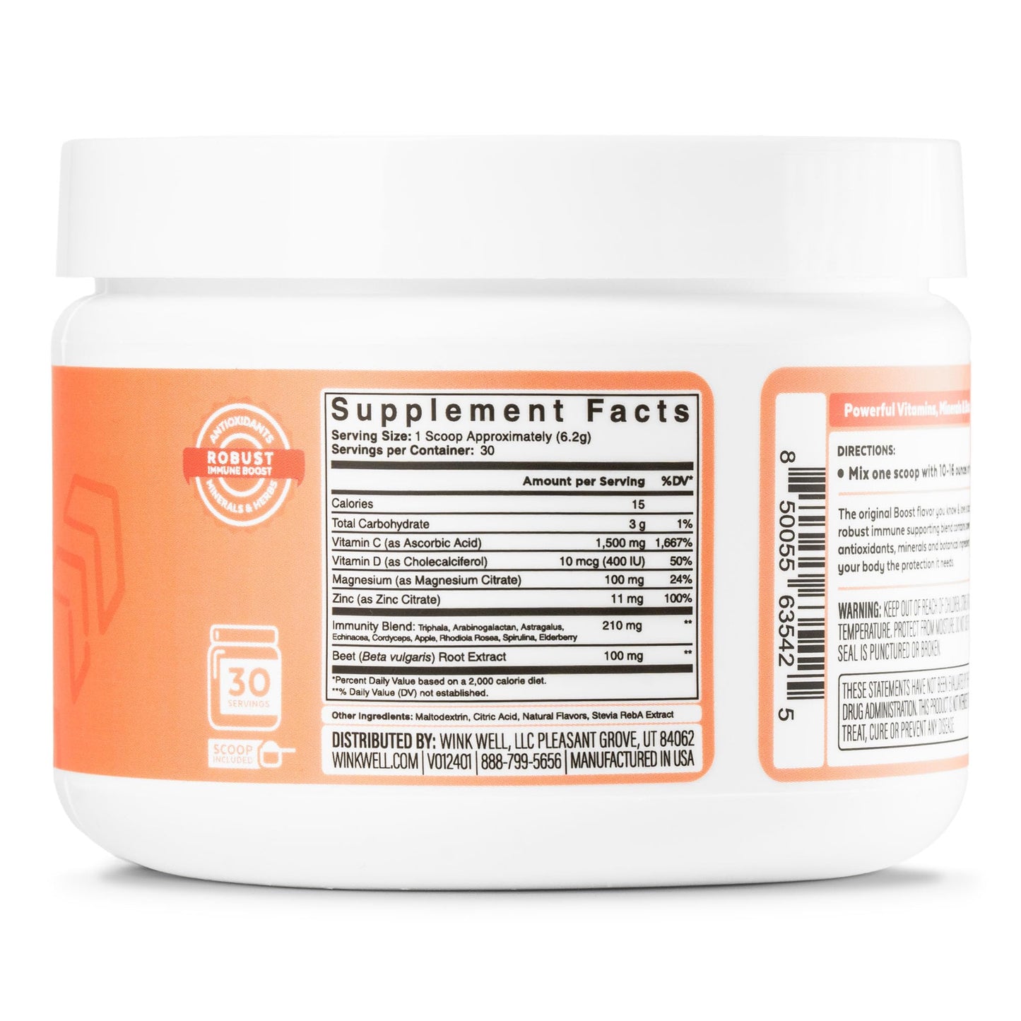 Wink Naturals Well Boost Vitamin C Powder