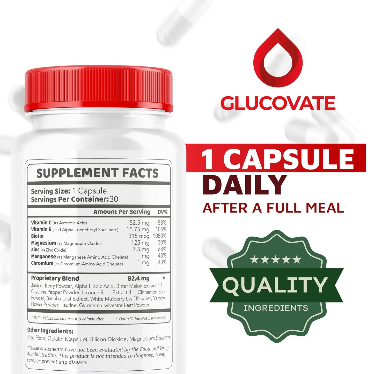 LIVORKA Glucovate Capsules, 90 Capsules
