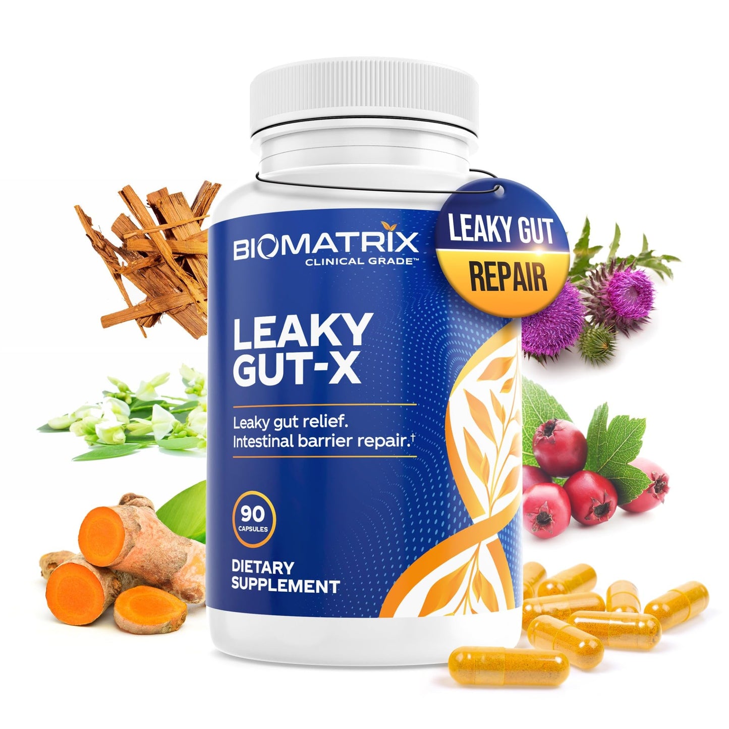 BioMatrix Leaky Gut Repair Capsule, 90 Count