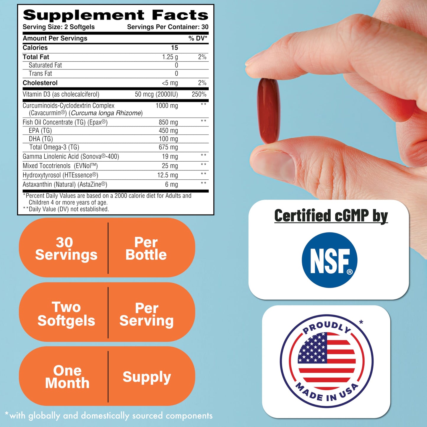 Health Thru Nutrition Freedom Complex Softgels 60 Count