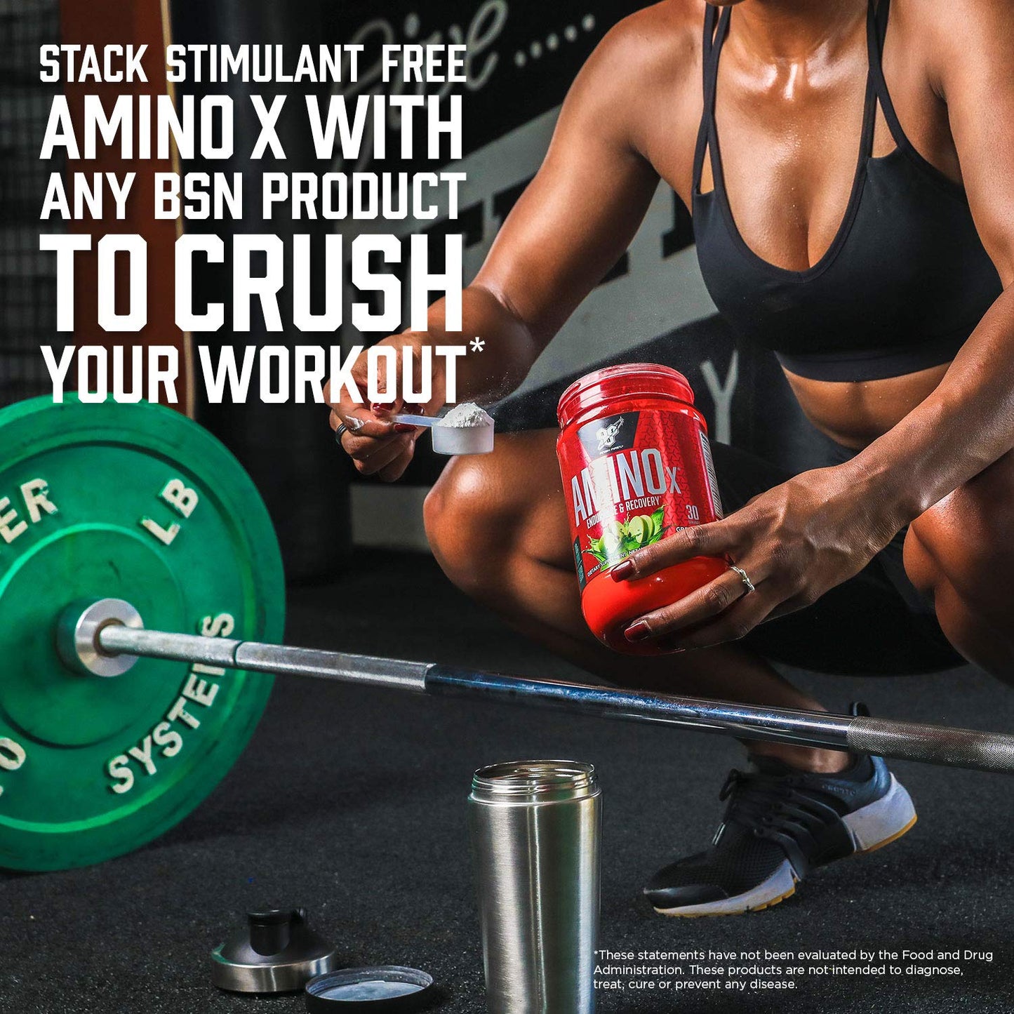 BSN Amino X Recovery Powder with BCAAs 35.84 Ounces