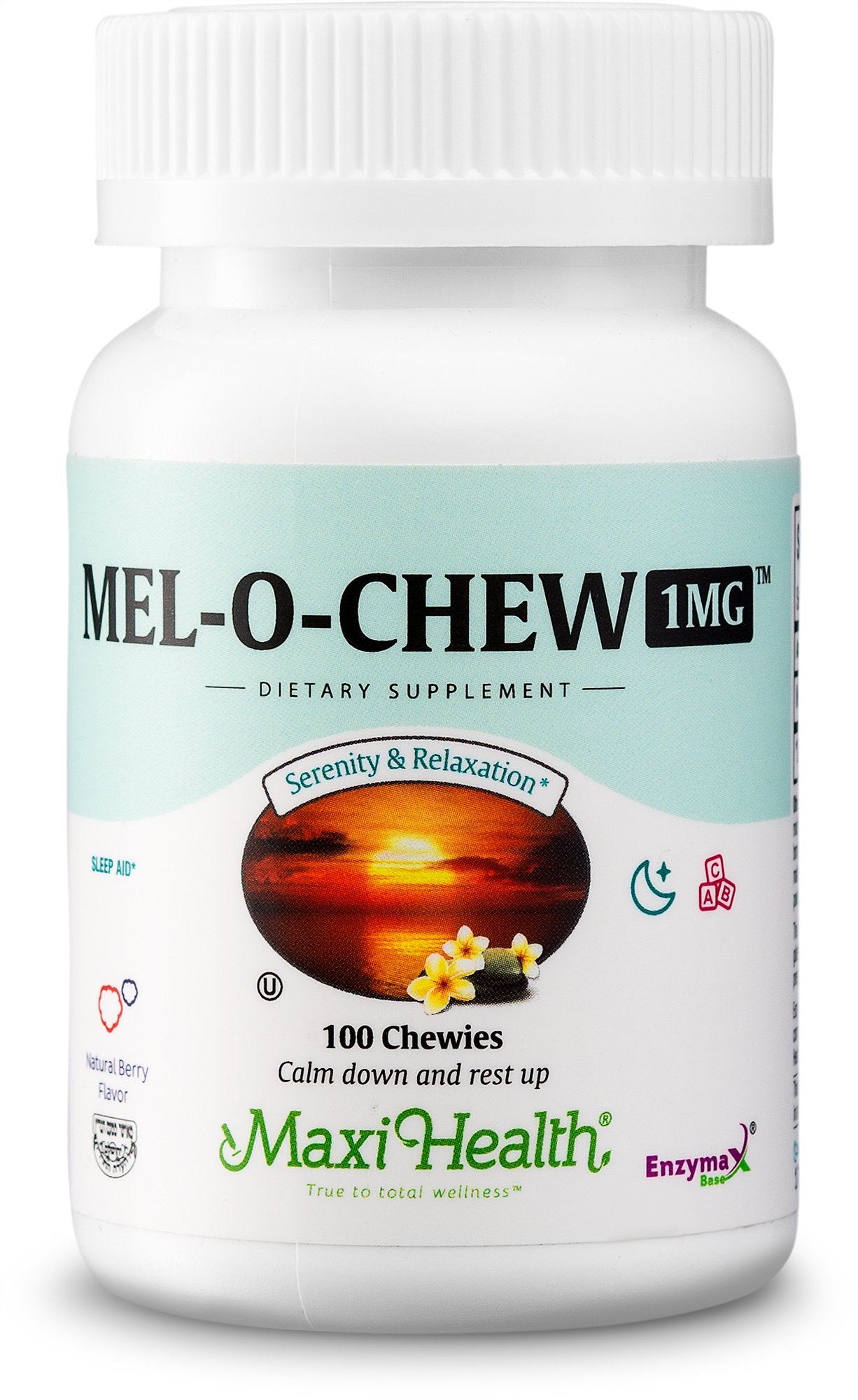 Maxi Health Melatonin 1mg Chewable, 200 Chewables