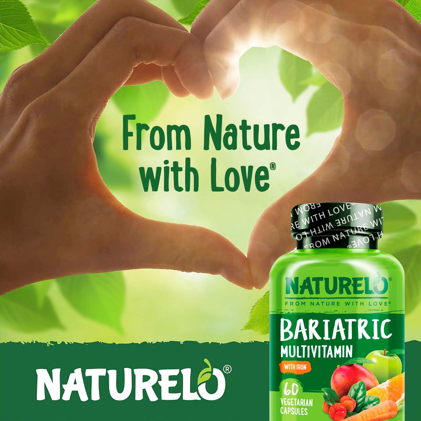 NATURELO Bariatric Multivitamin Capsule 120 Veggie Capsules