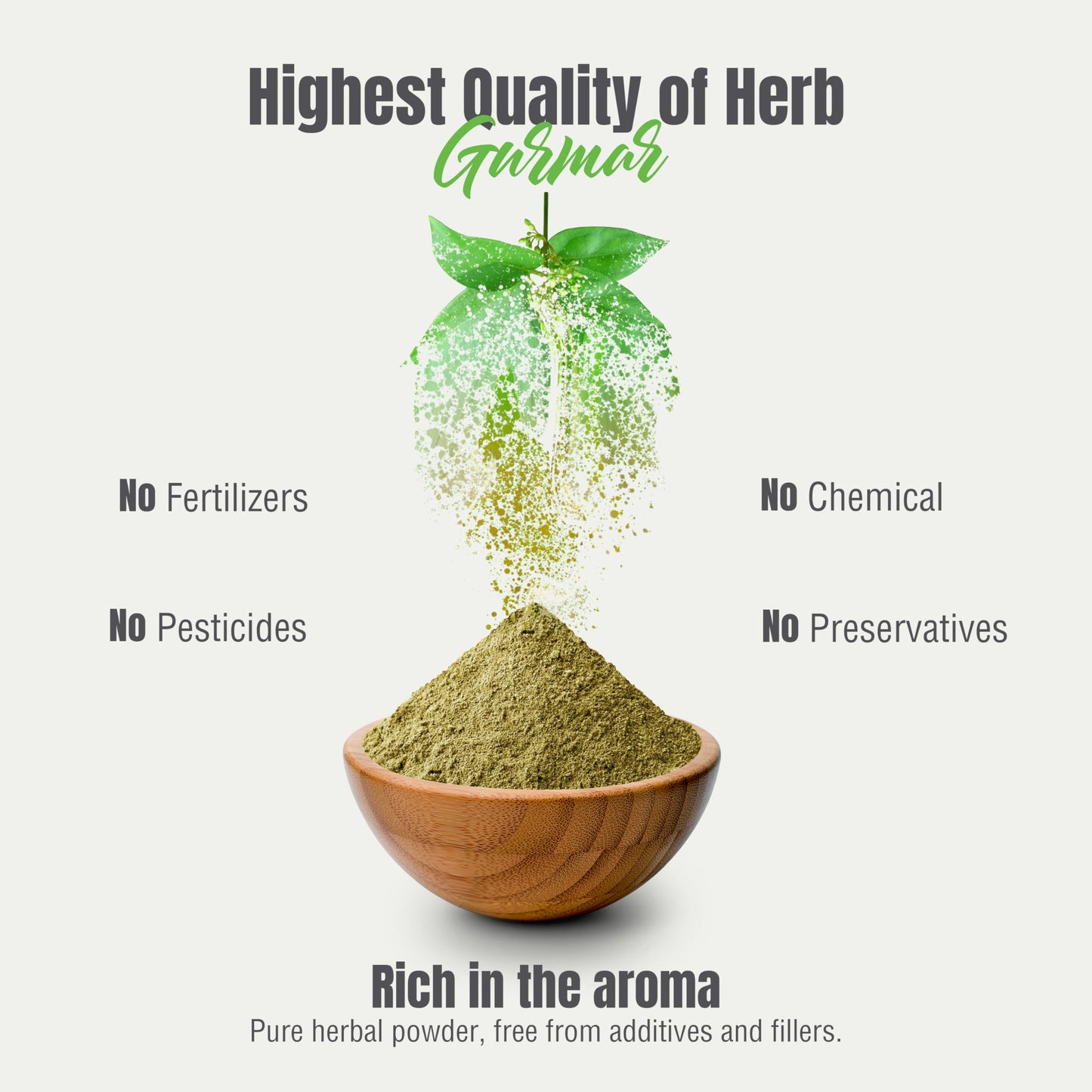 Herbsforever Gotu Kola Powder 16 Ounce