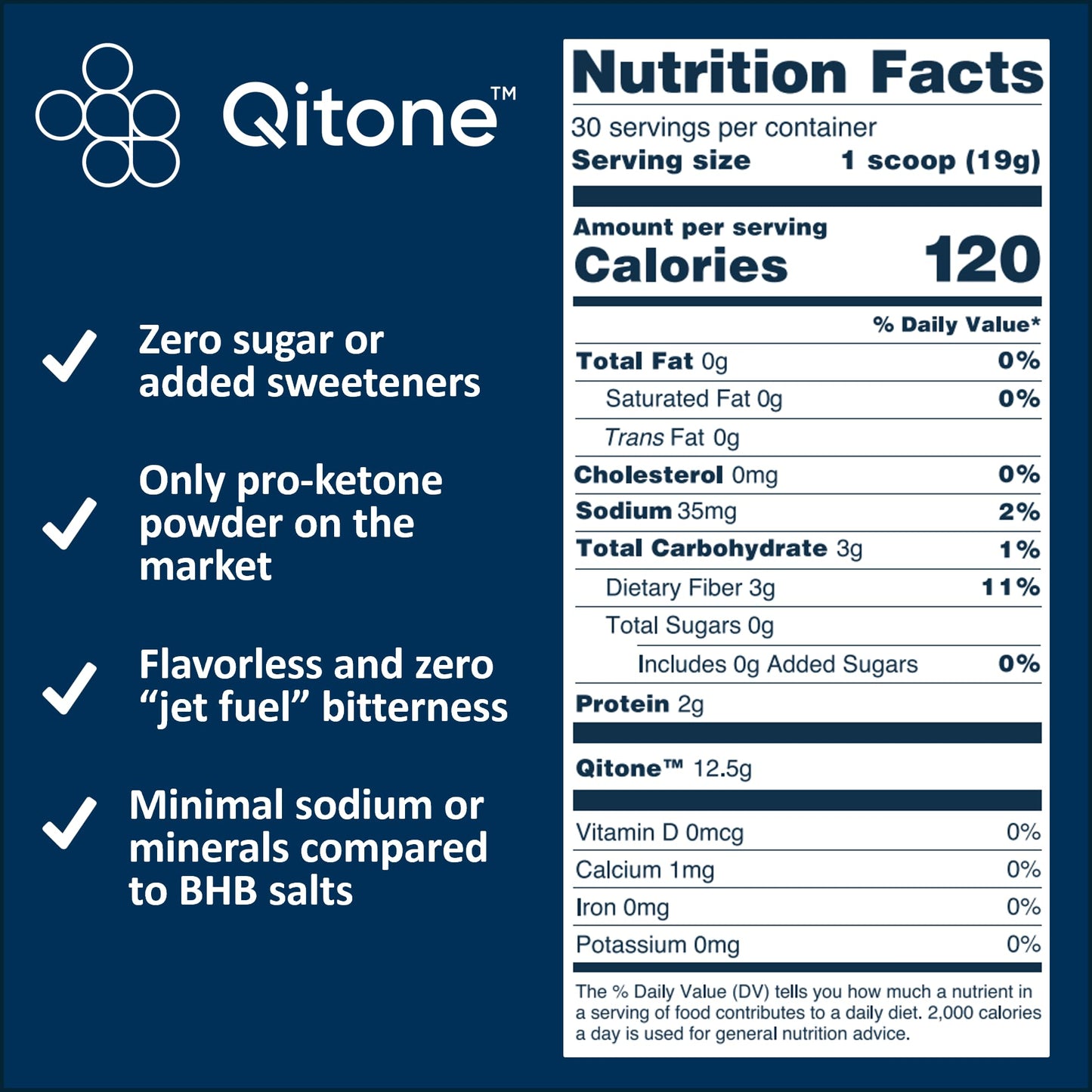 Qitone Pro Ketone Powder 20.11 Ounce