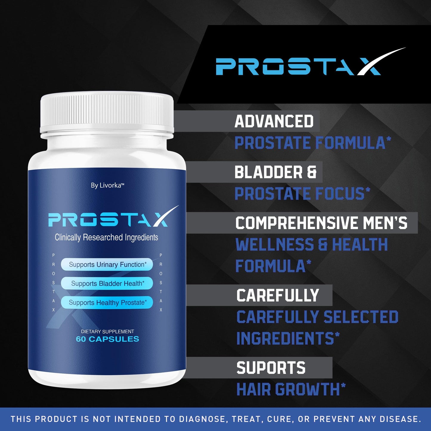 LIVORKA ProstaX 180 Capsules
