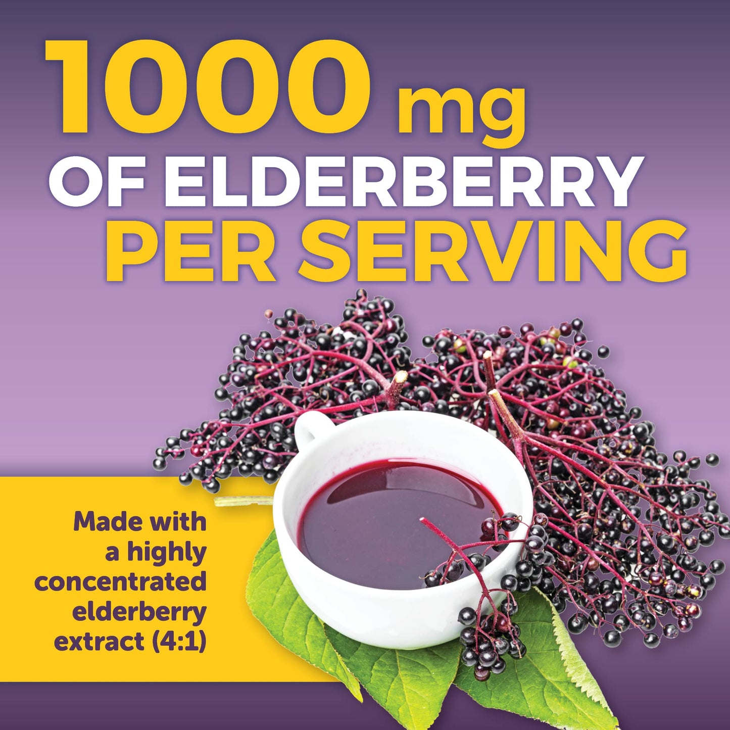 Viva Naturals Elderberry with Vitamin C and Zinc for Adults - 5 in 1 Sambucus Black Elderberry Capsules with Vitamin D3 5000 IU Immunity Supplement, Sambucus Elderberry Immune Support 120 Capsules