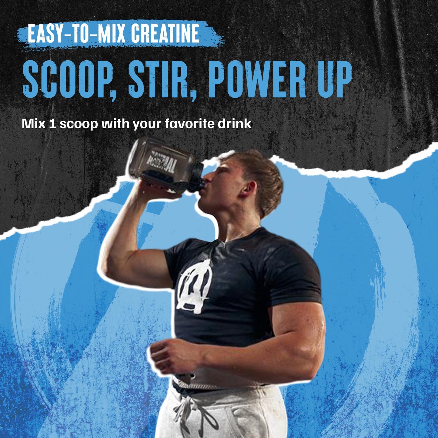 Animal Creatine Monohydrate Powder Unflavored 500g