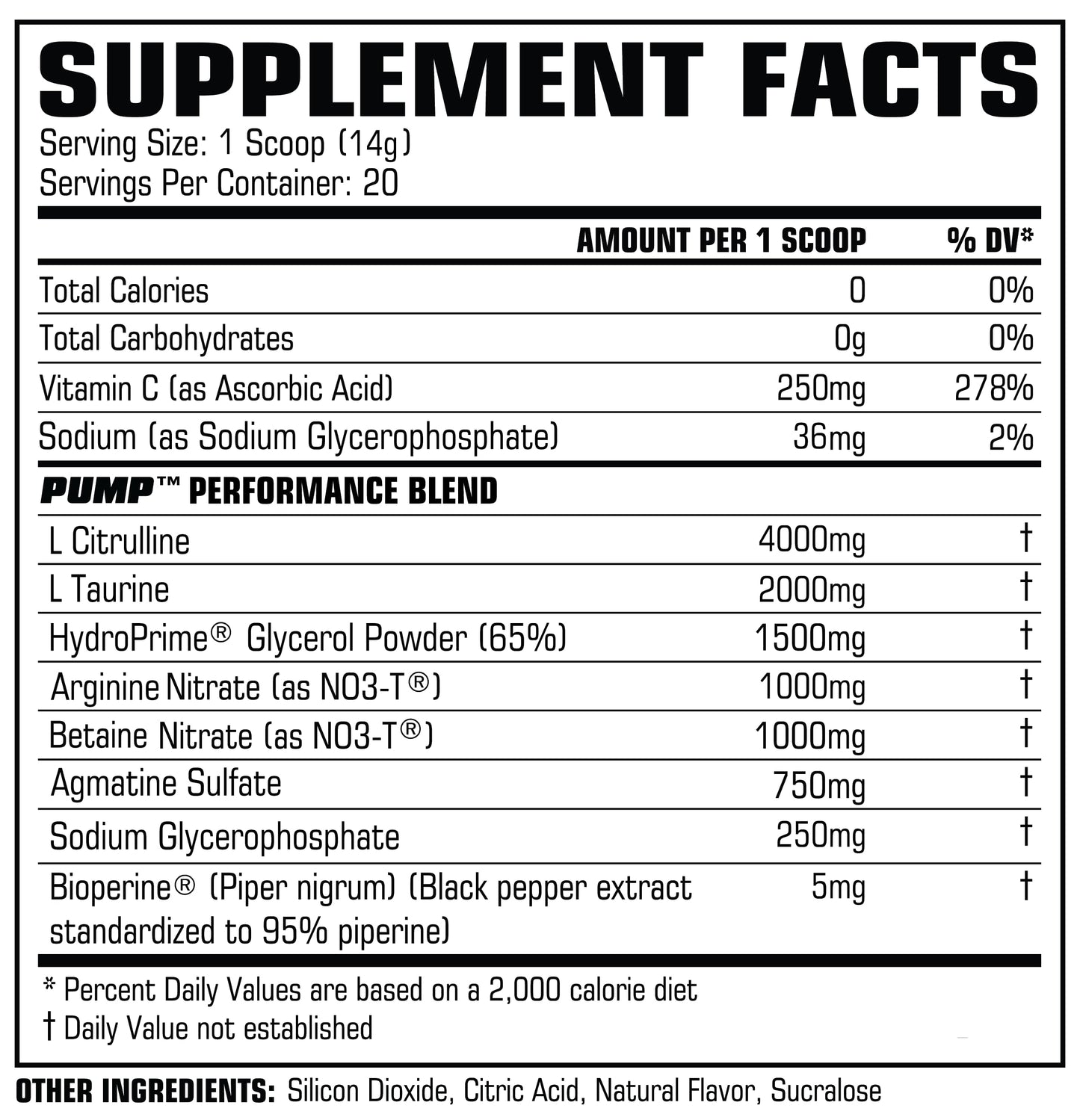 PROCCOR PreRx Caffeine Free Version - Fully Clinically Dosed, Scientifically Formulated Performance Pre Workout with Nitrates, Naturally Flavored Powder 9.8 Ounce