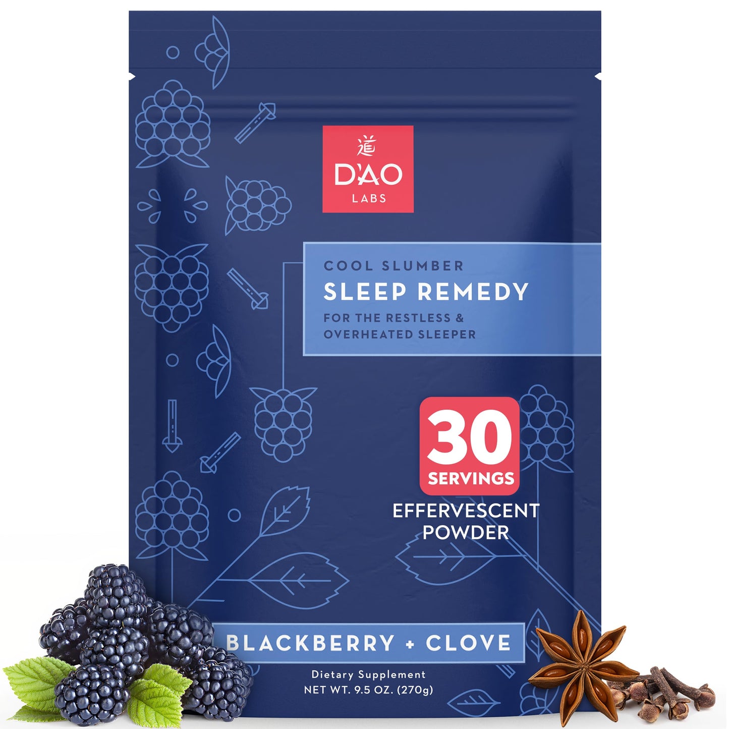DAO Labs Cool Slumber Tian Wan Bu Xin Dan/Emperor of Heaven Elixir Sleep Supplement Powder 9.5 oz