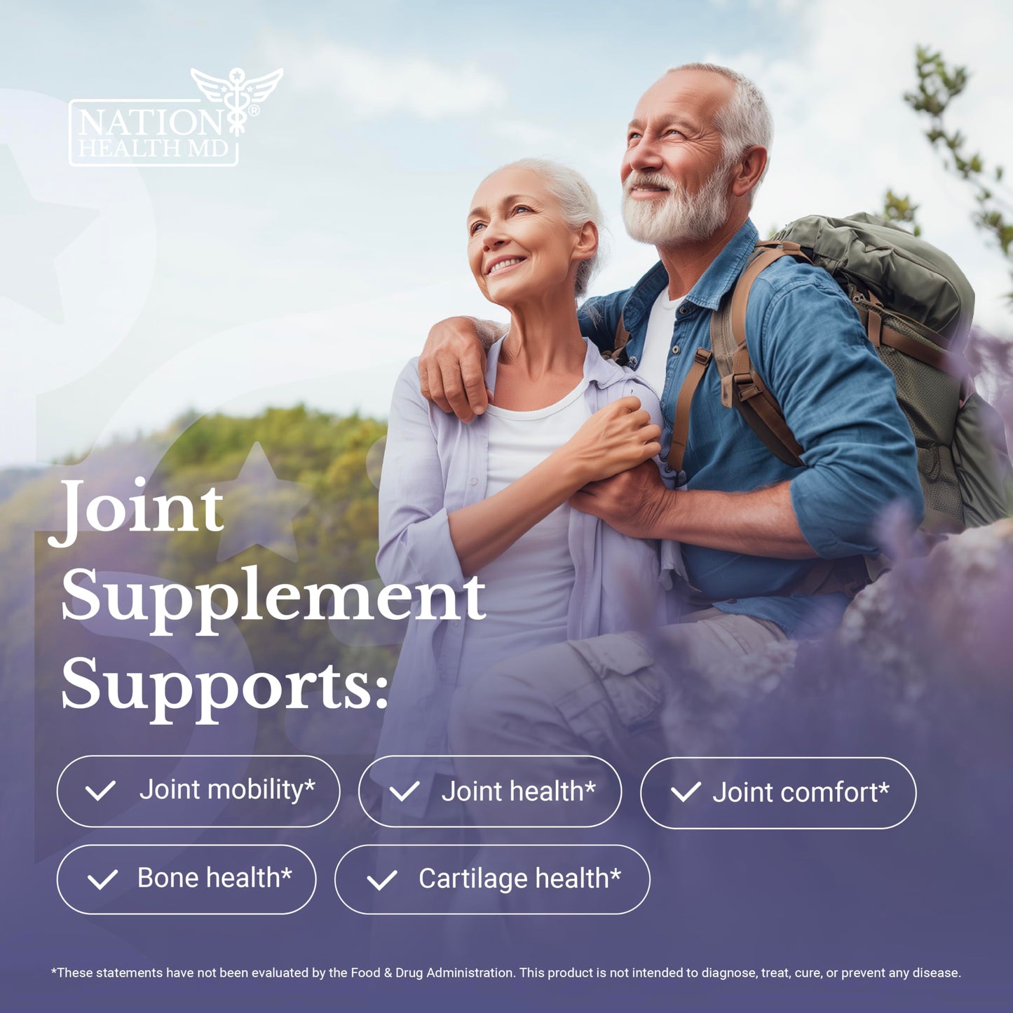 NATION HEALTH MD Joint Complex 60 Capsules
