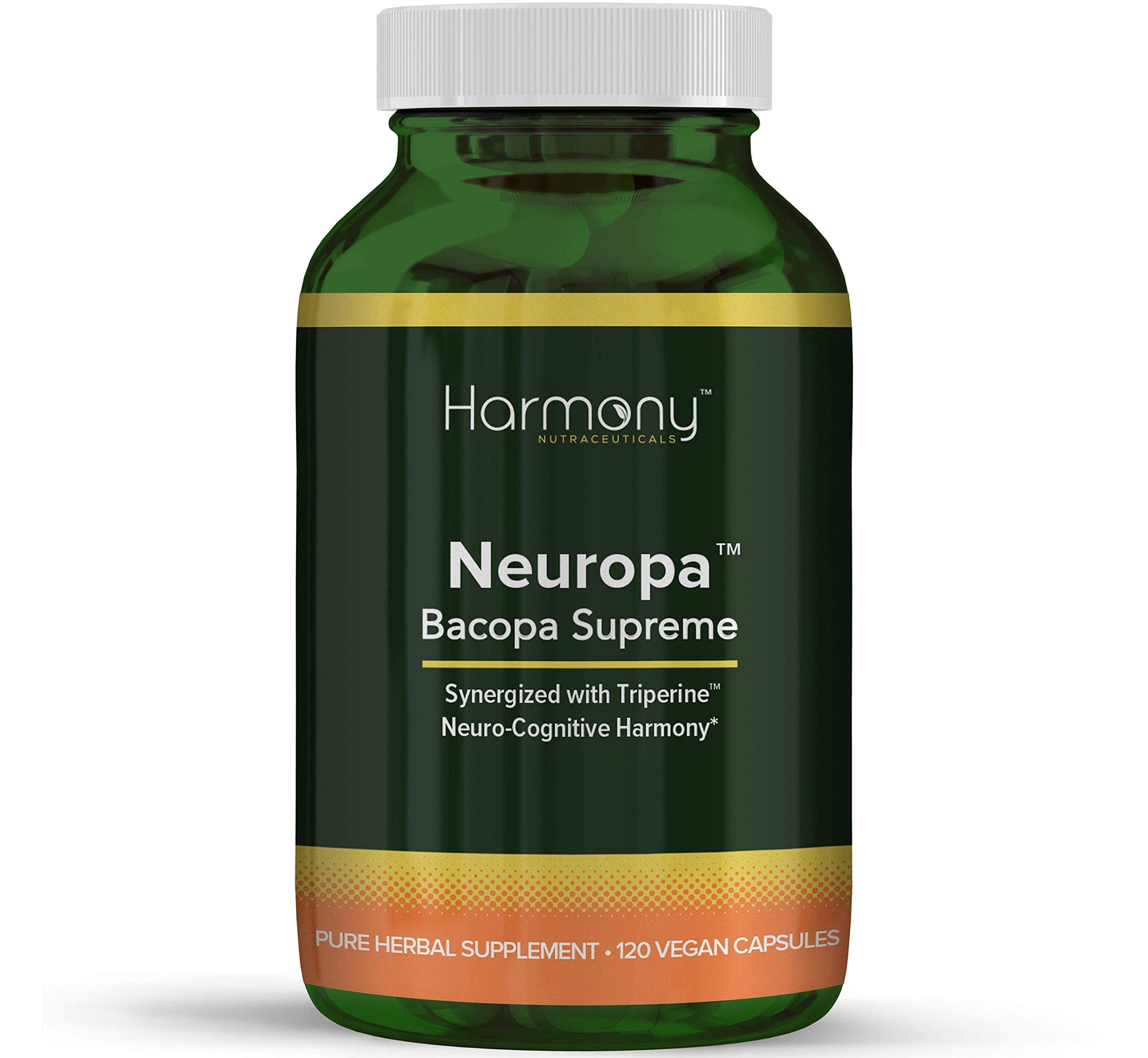 Harmony Nutraceuticals Neuropa-Bacopa Supreme Neuro-Cognitive Harmony Capsule 120 Count