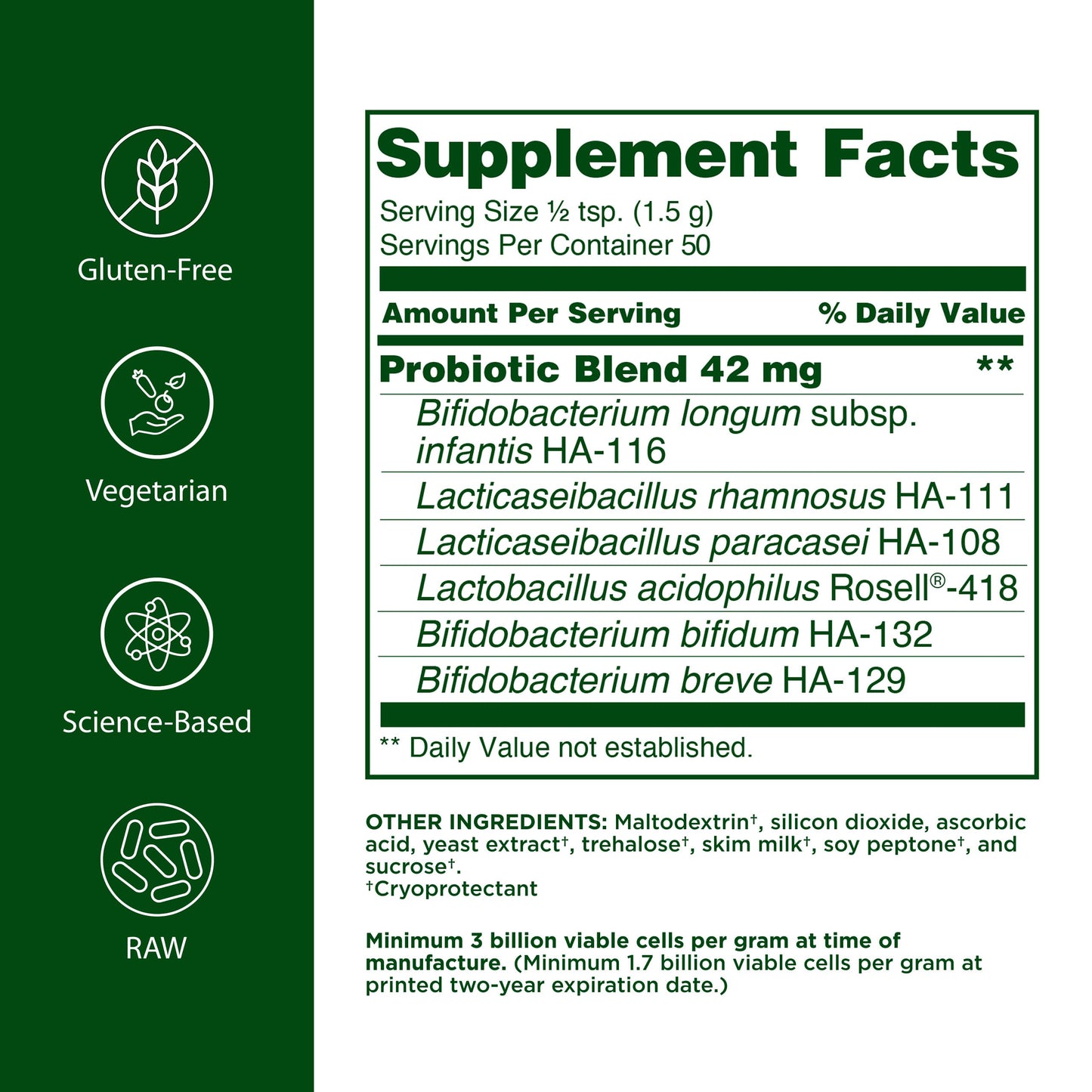 Flora Toddler's Probiotic Powder 2.64 oz