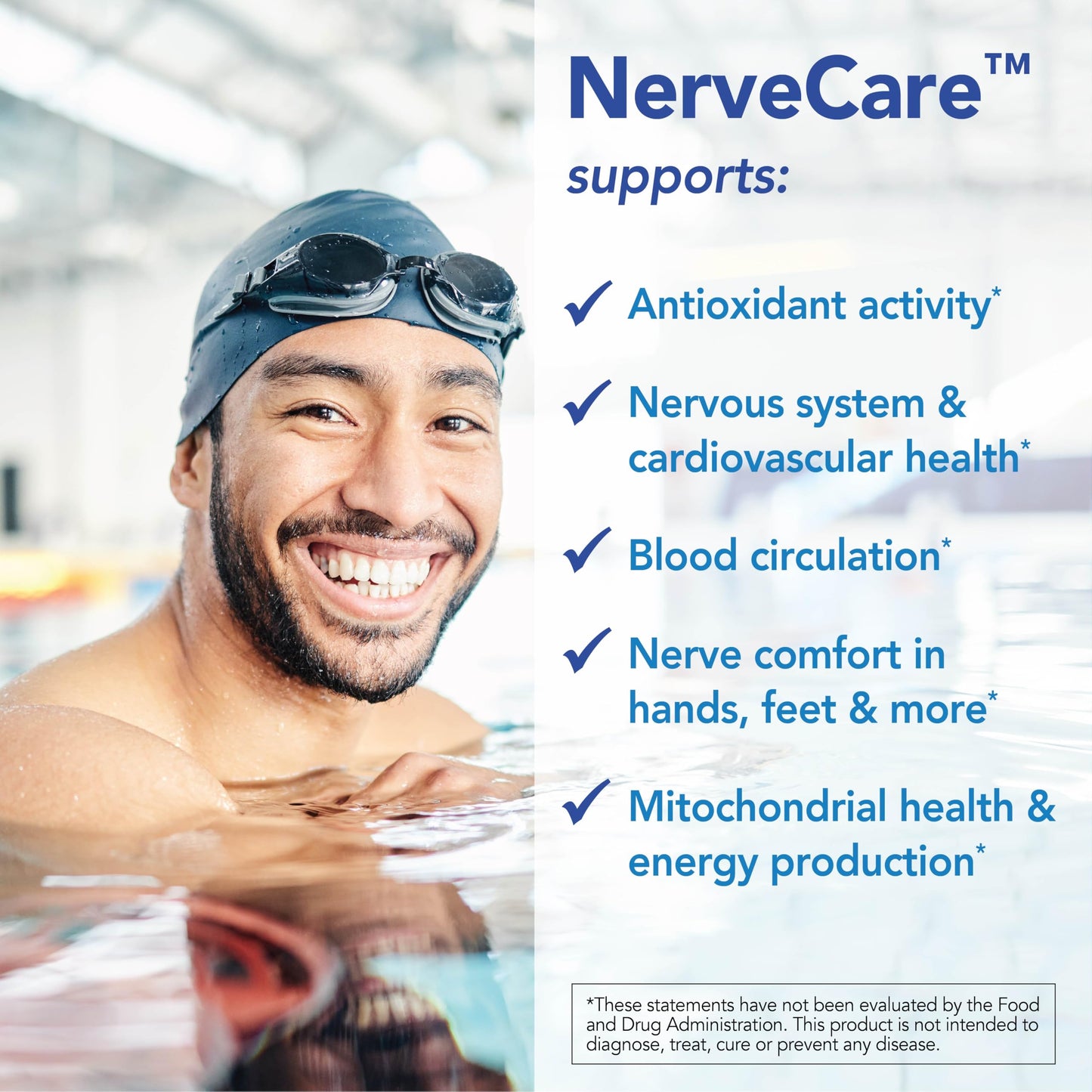 Patient One NerveCare Supplement with ALA, B12, ALC and More Capsules, 90 Capsules