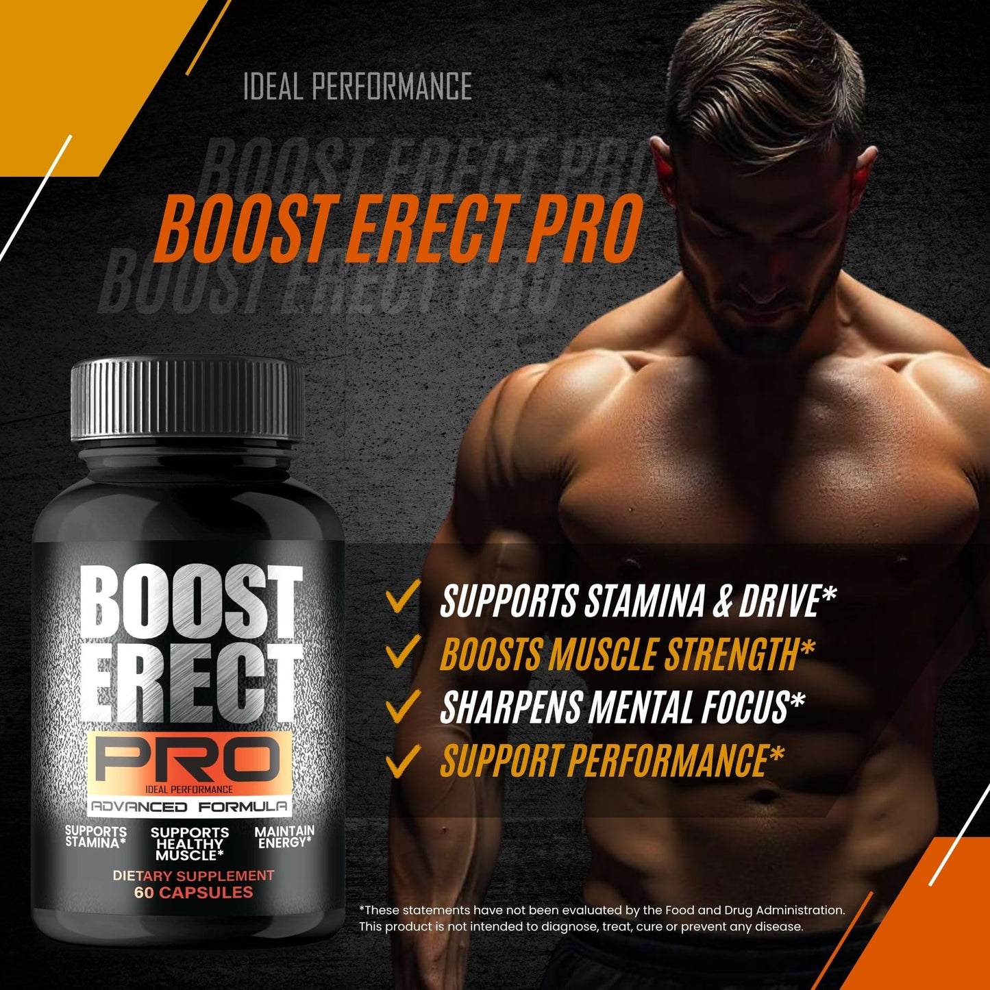 IDEAL PERFORMANCE Boost Erect Capsules 60 Count