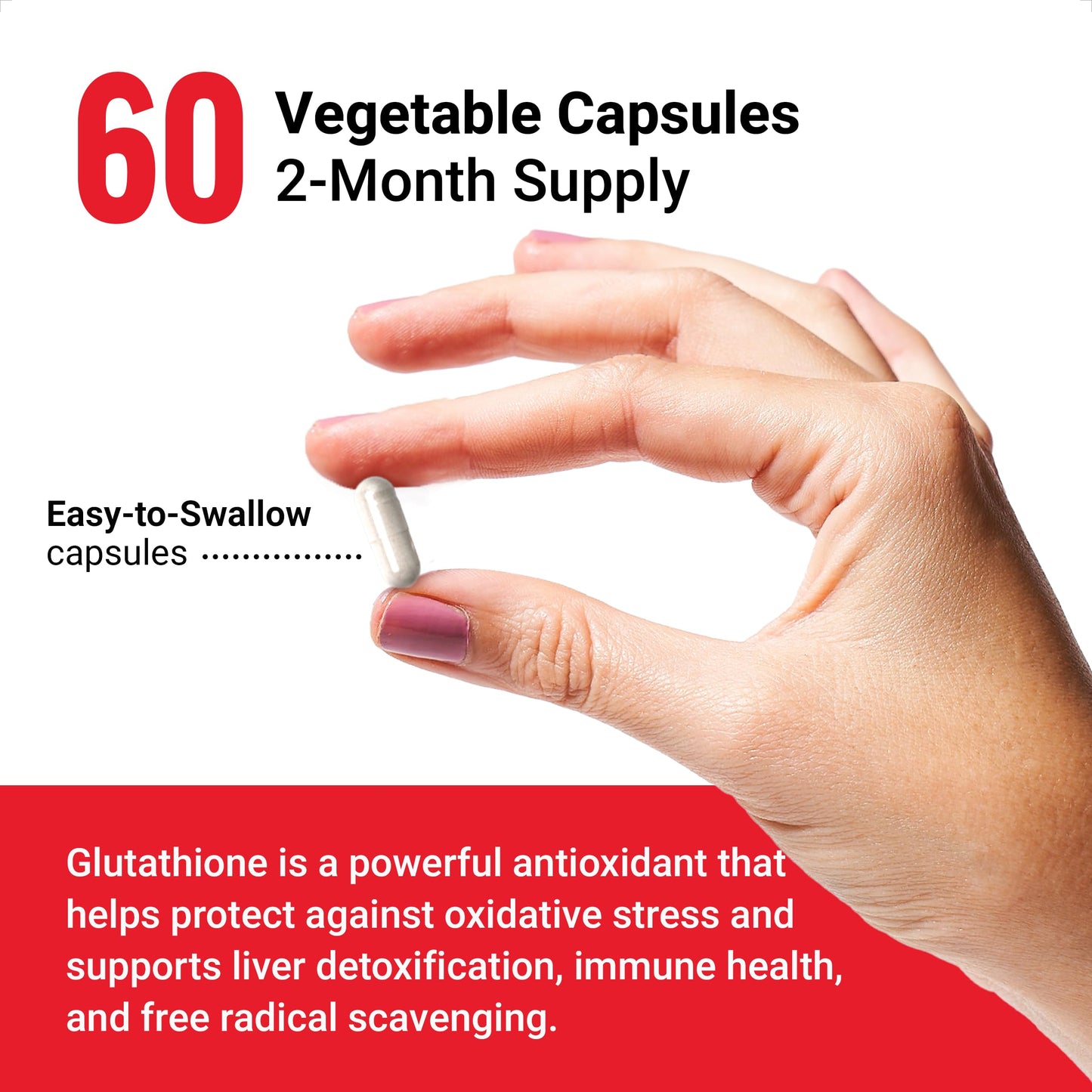 Force Factor Glutathione Supplement Capsule, 60 Count