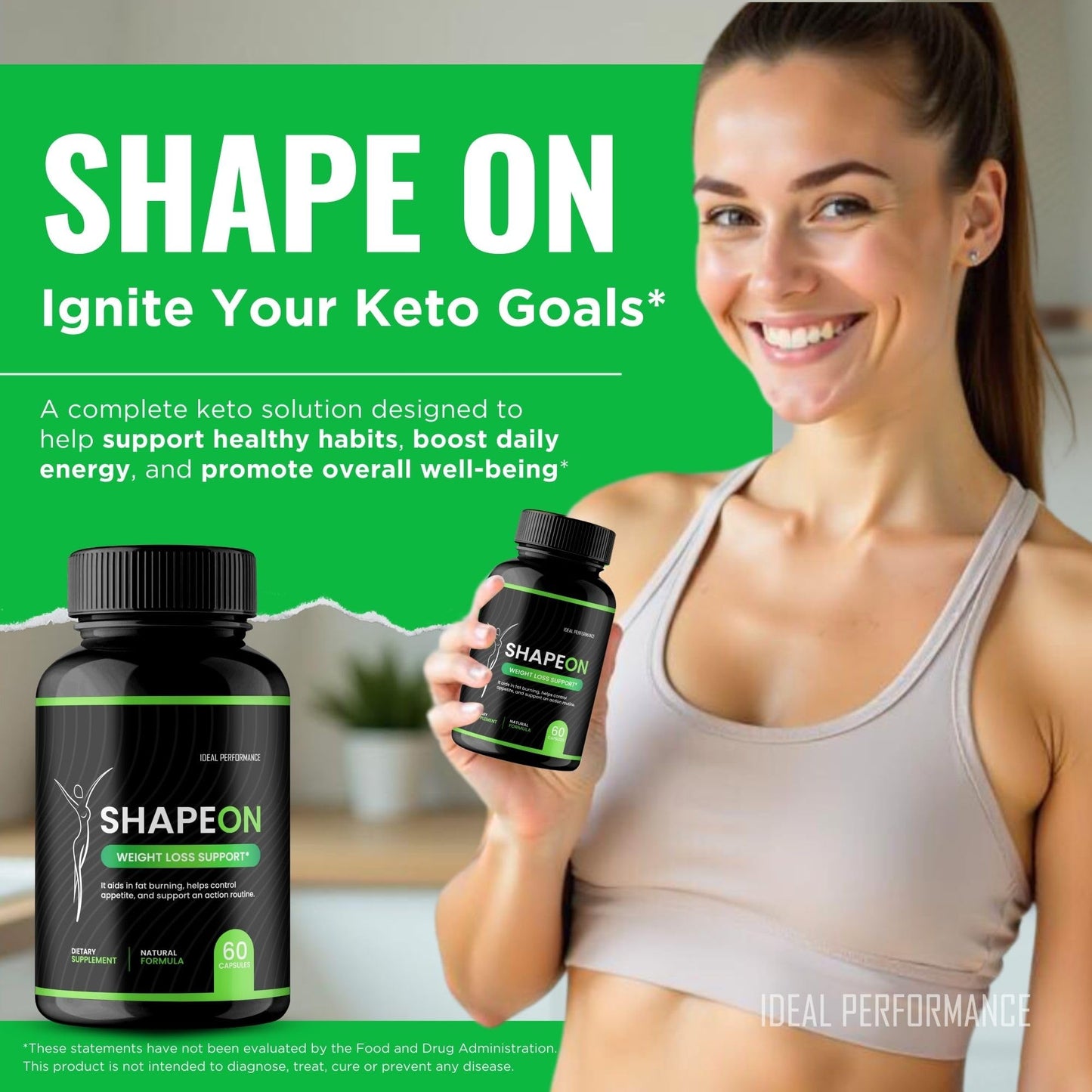 IDEAL PERFORMANCE ShapeOn Capsules 120 Capsules