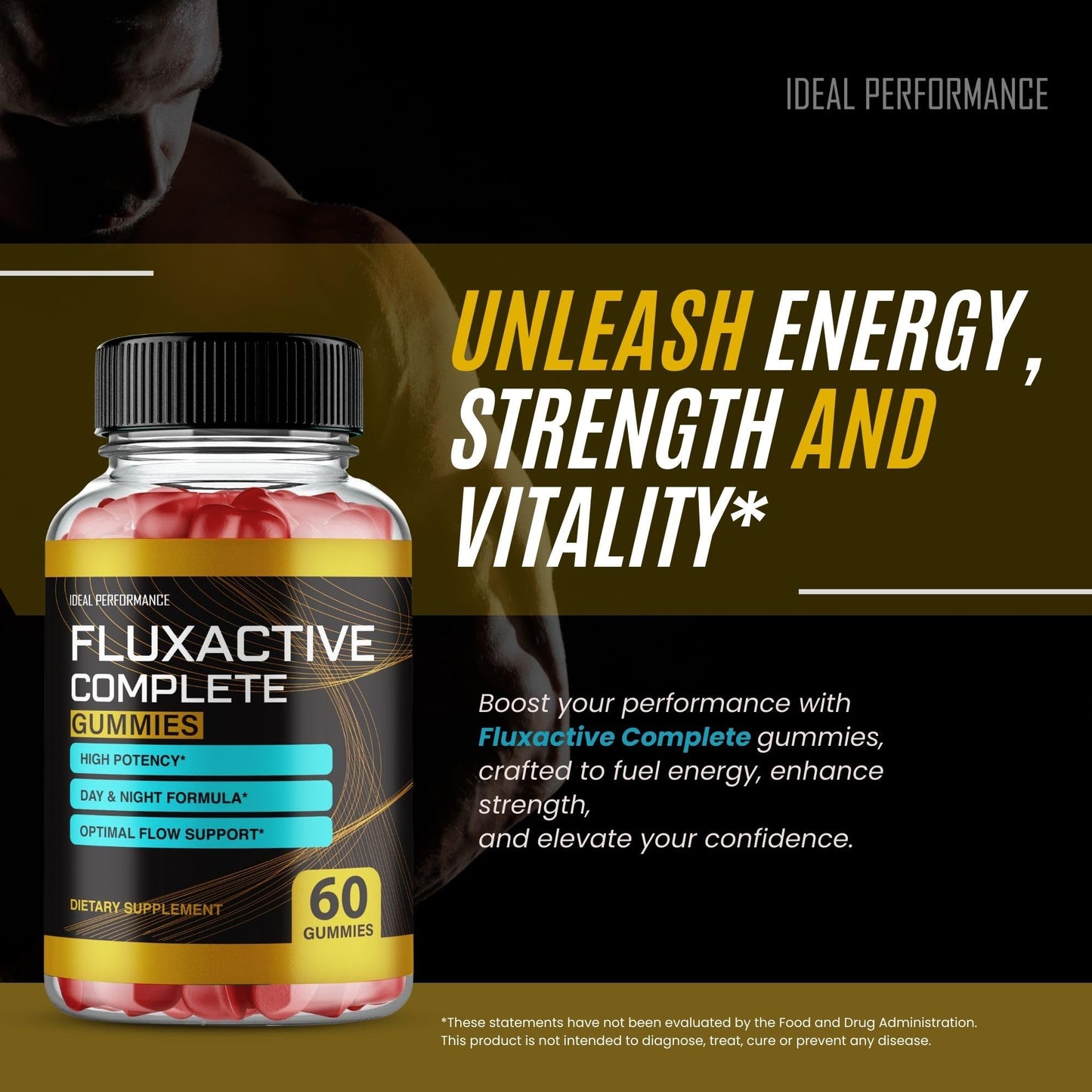 IDEAL PERFORMANCE Fluxactive Complete Gummies 120 Gummies