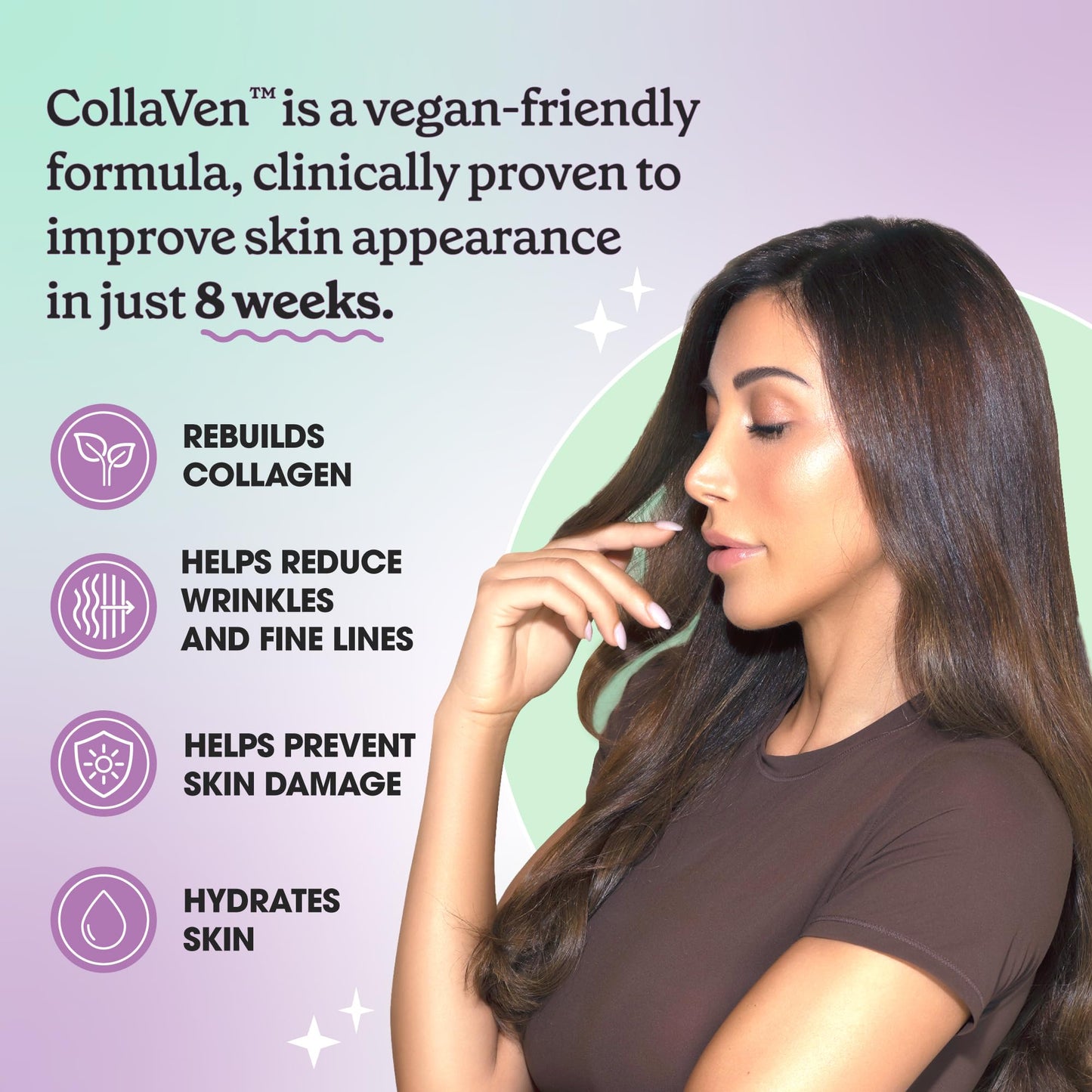 Fit & Lean CollaVen Vegan Collagen Builder Capsule, 60 Capsules