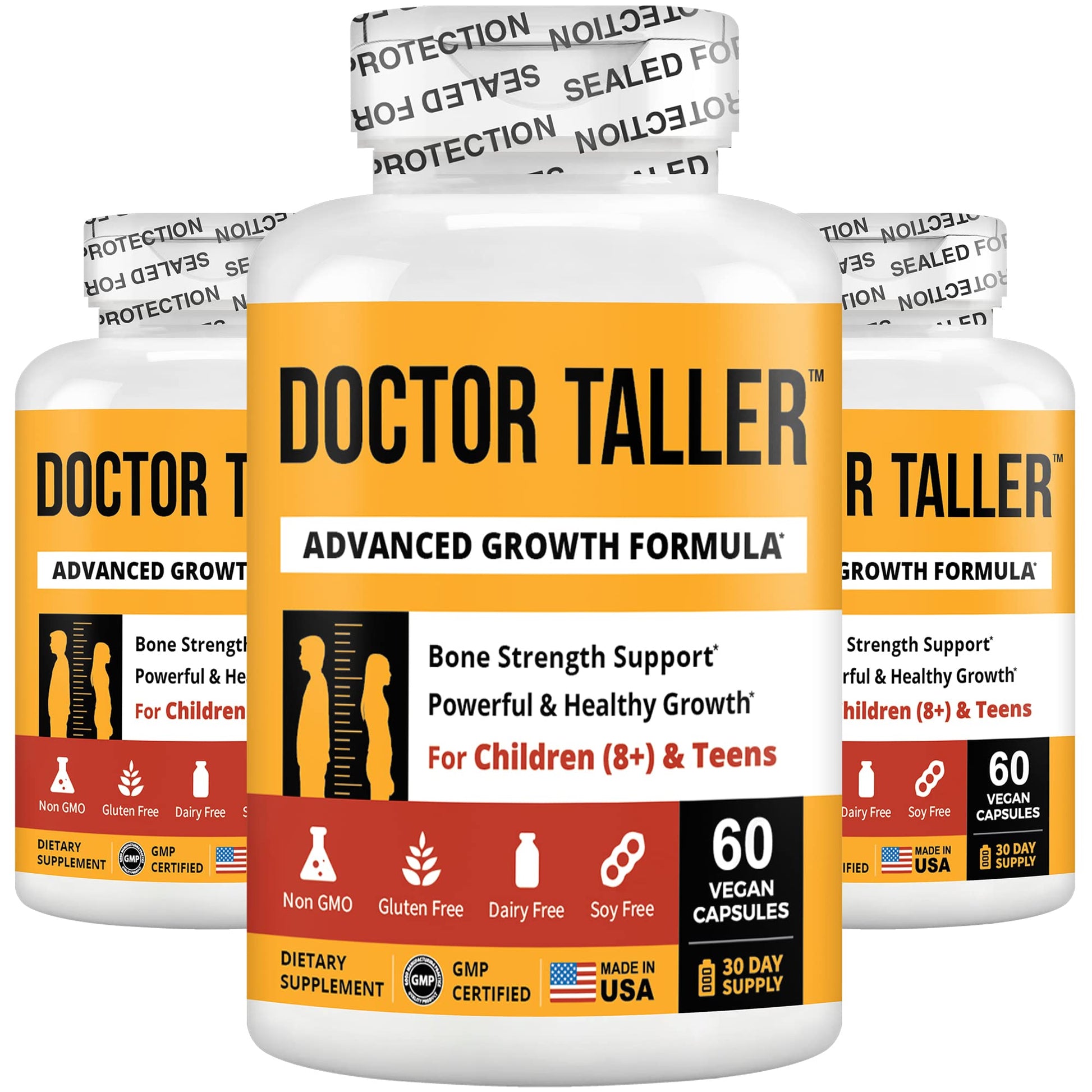 NuBest Doctor Taller Height Growth Formula Capsules 180 Count