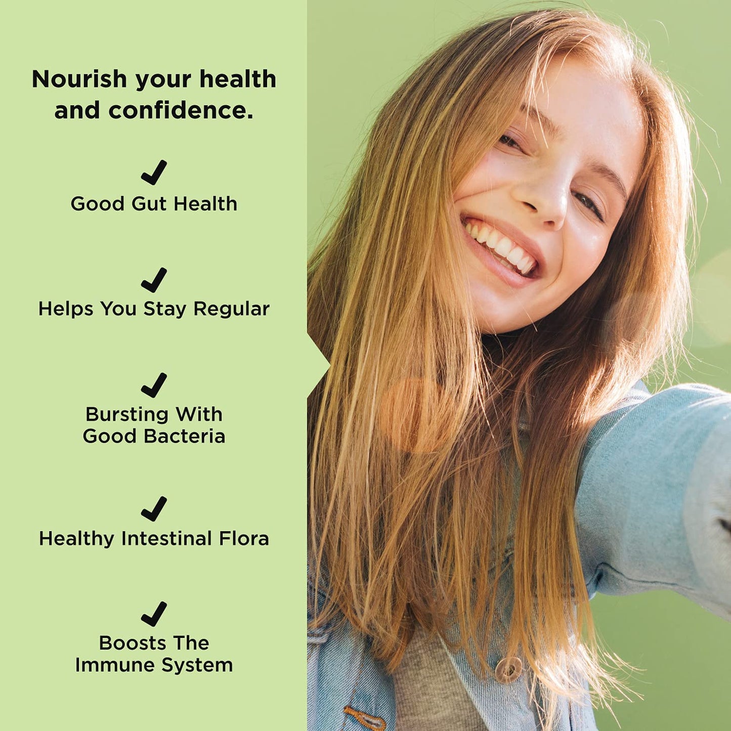 JSHealth Gut Health and Immunity Formula Probiotics 60 Capsules