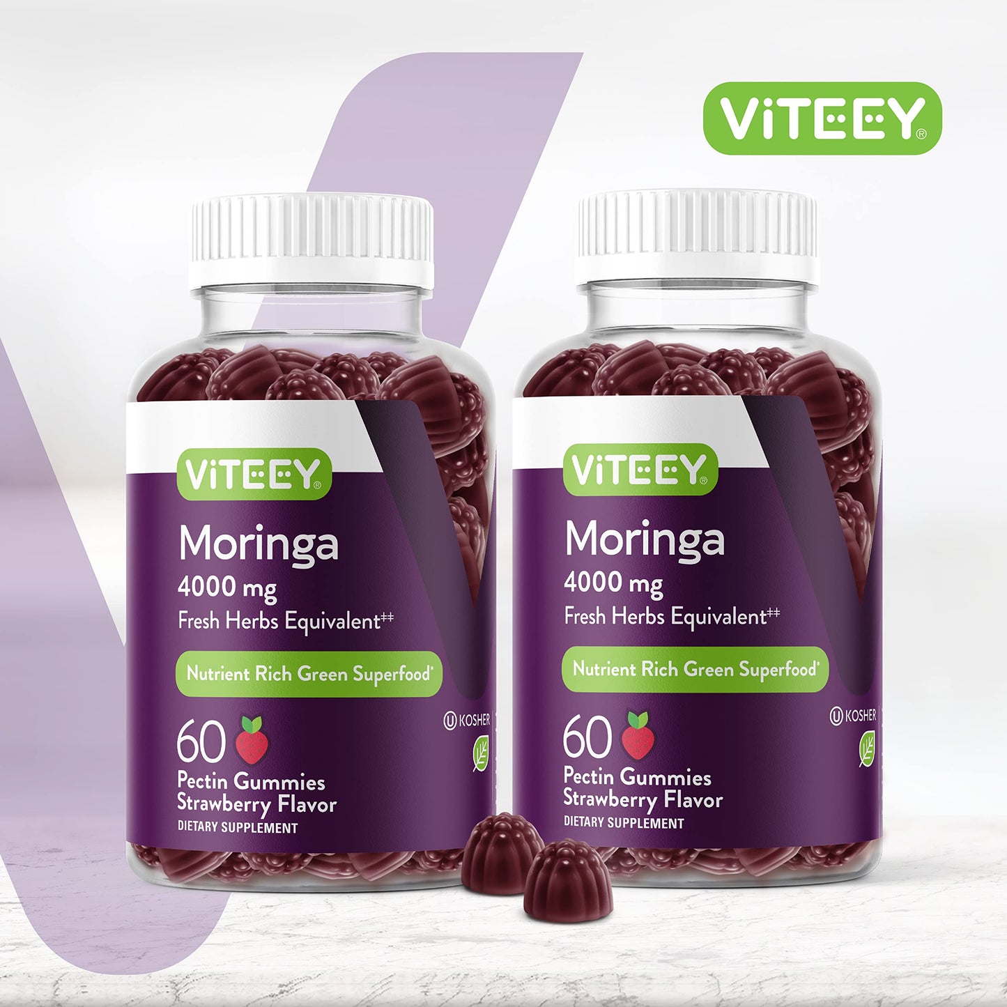 Viteey Moringa Gummies 120 Gummies