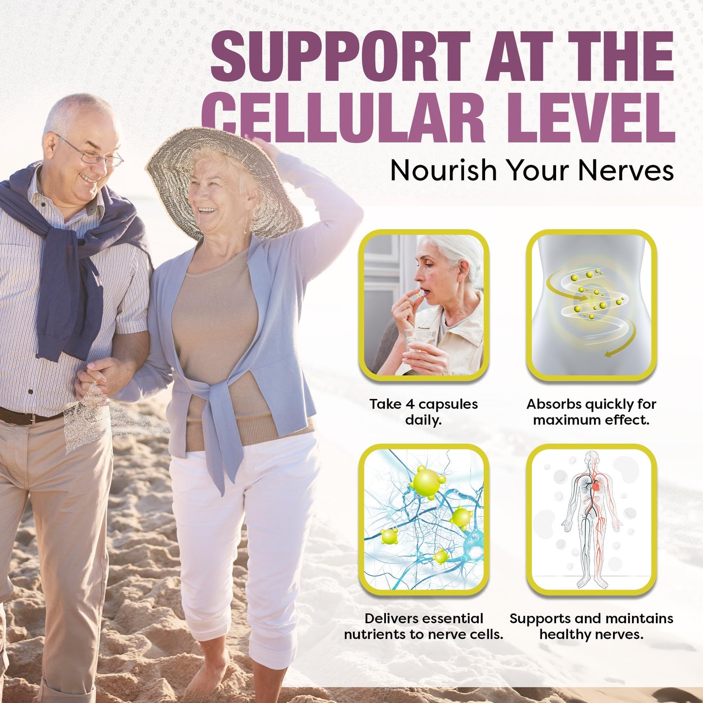 RHP Advanced Nerve Support Formula Capsule, 120 Capsules