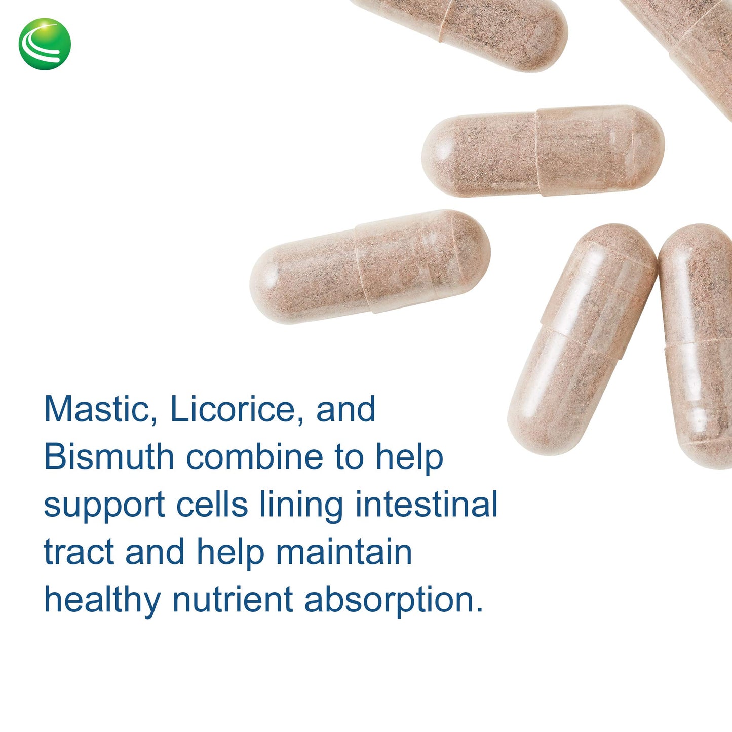 Nutra BioGenesis Gastric Support Complex DGL Licorice Supplement 60 Capsules