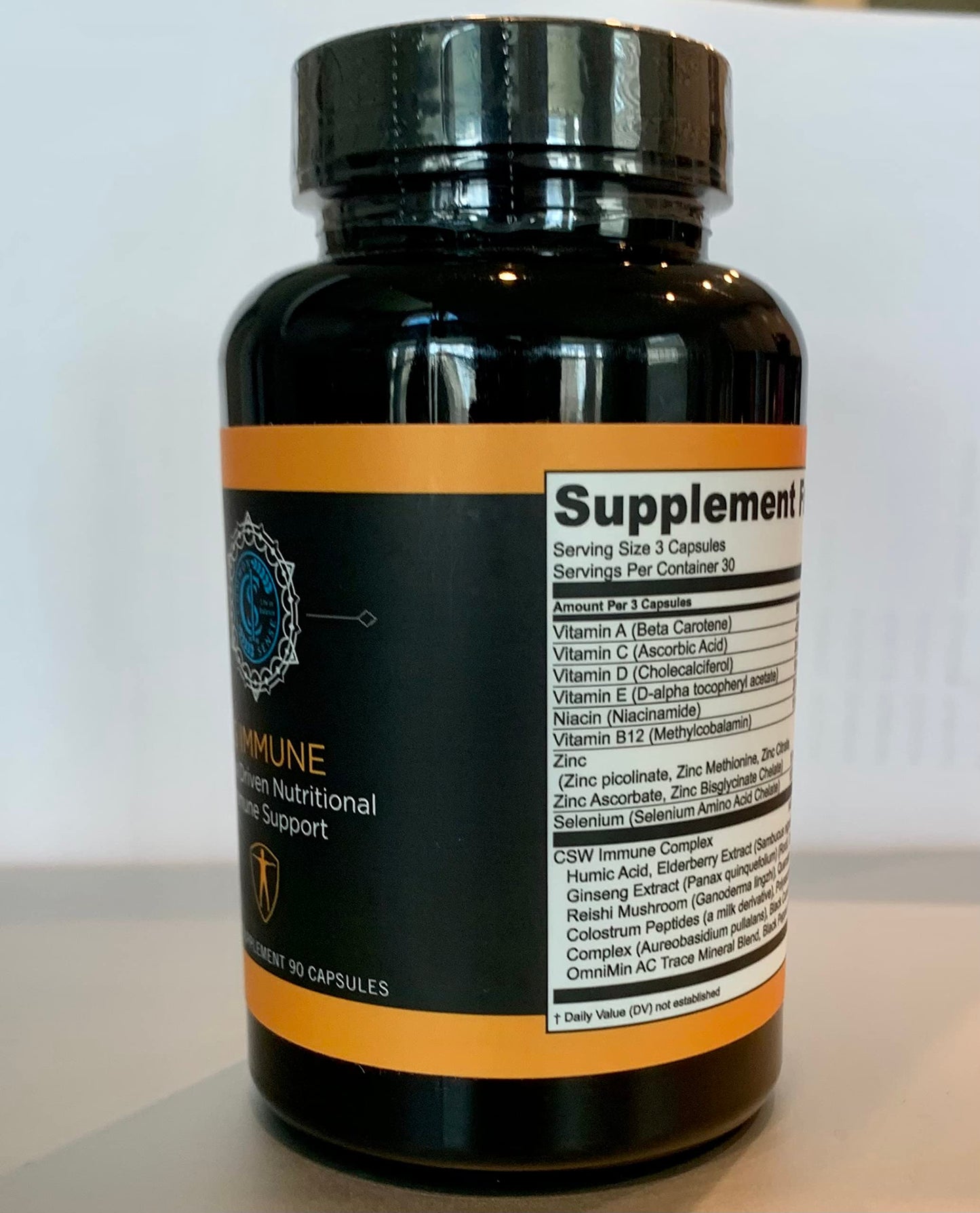 Common Sense Wellness Worldwide CS Immune- Immune Support Capsule, 90 Capsules