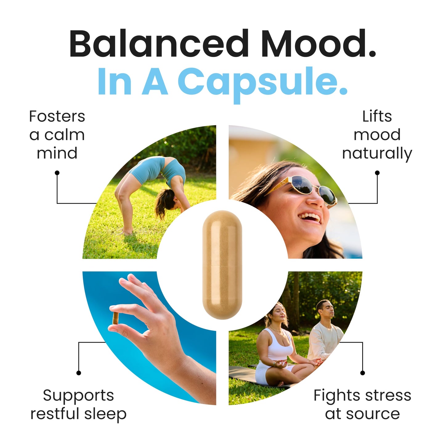 Ultisana UltiChill On-The-Go Antioxidant & Stress Relief Capsules, 10 Count
