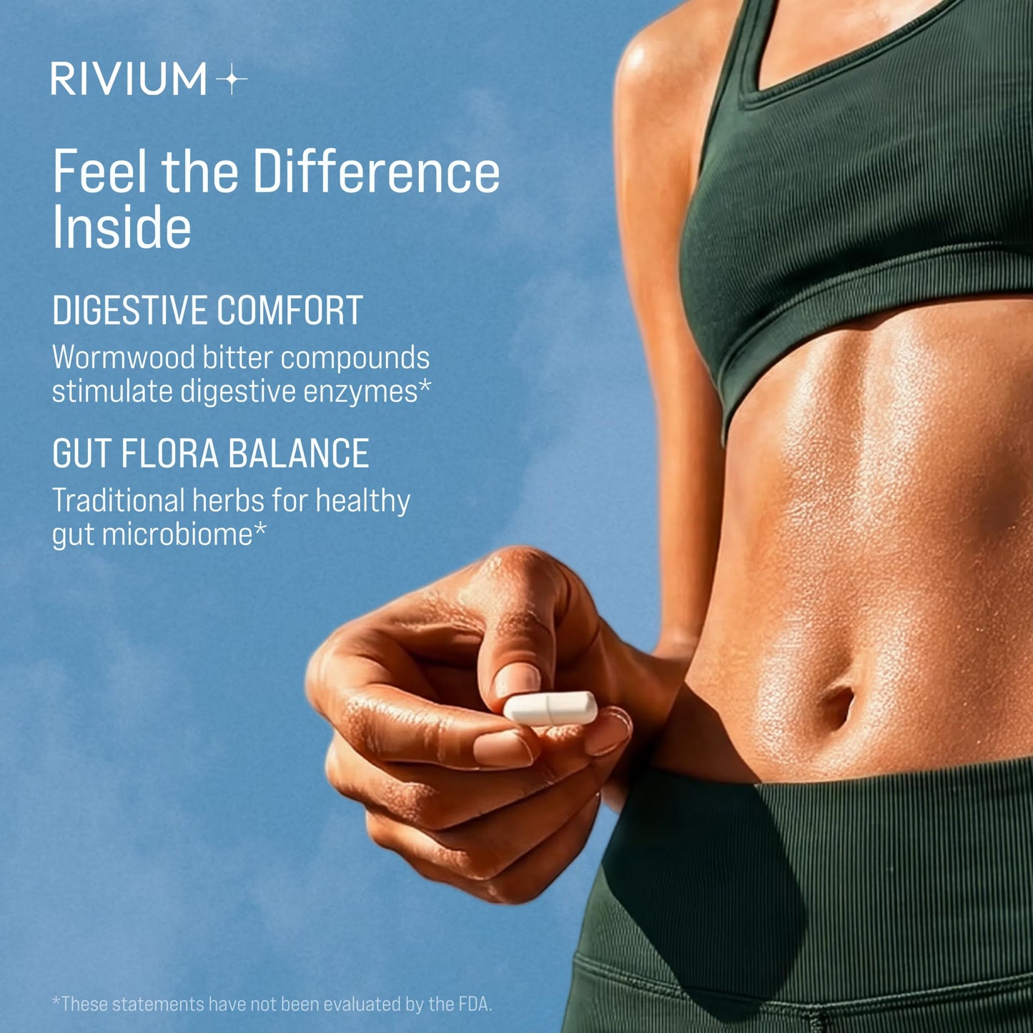 Rivium Wormwood Complex with Black Walnut, Cloves, Garlic & Wormwood Extract Capsules 60 Count