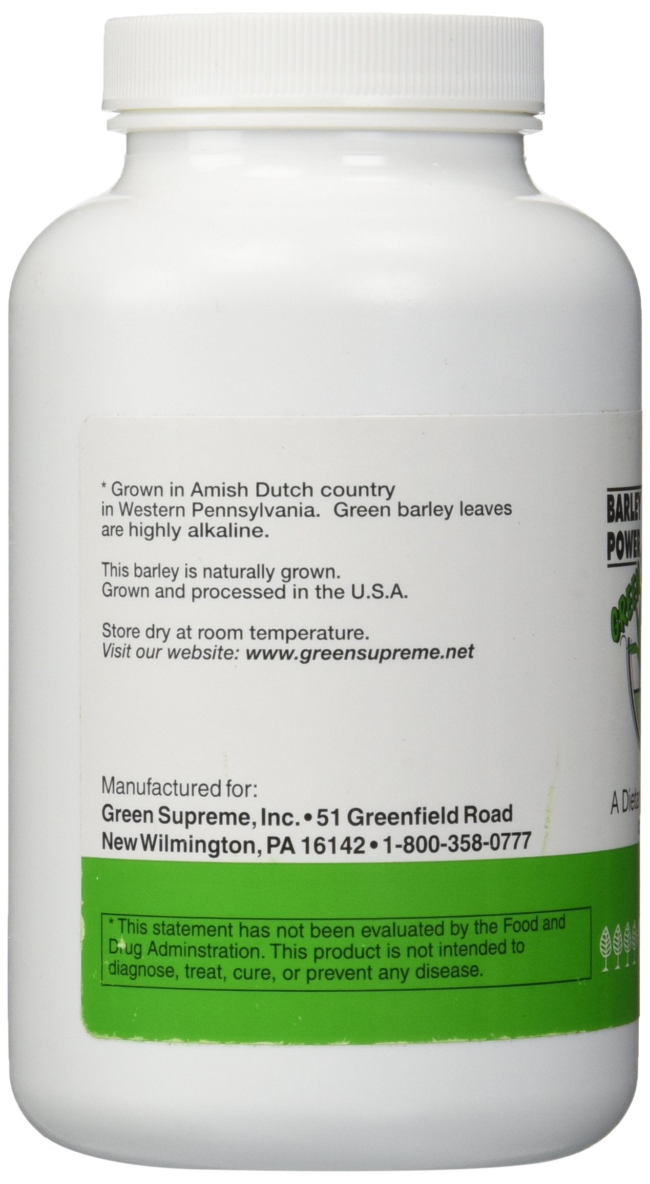 Green Supreme Barley Power Capsules 300