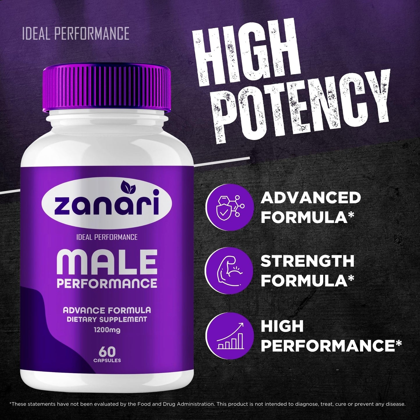 IDEAL PERFORMANCE Zanari Capsules 120 Capsules