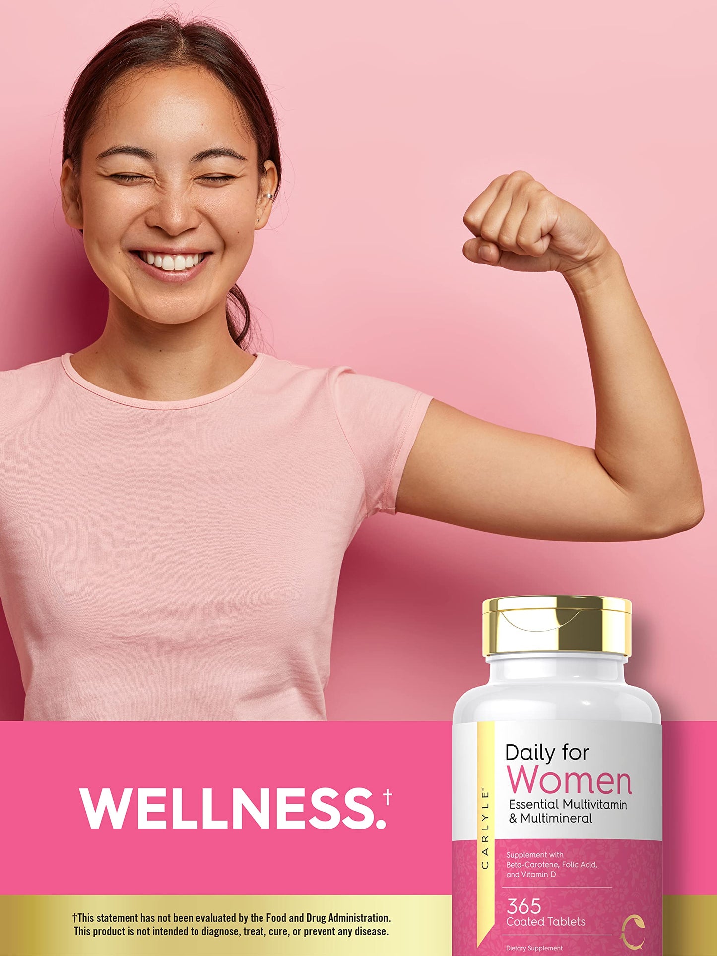 Carlyle Multivitamin and Multimineral for Women Tablet, 365 Count