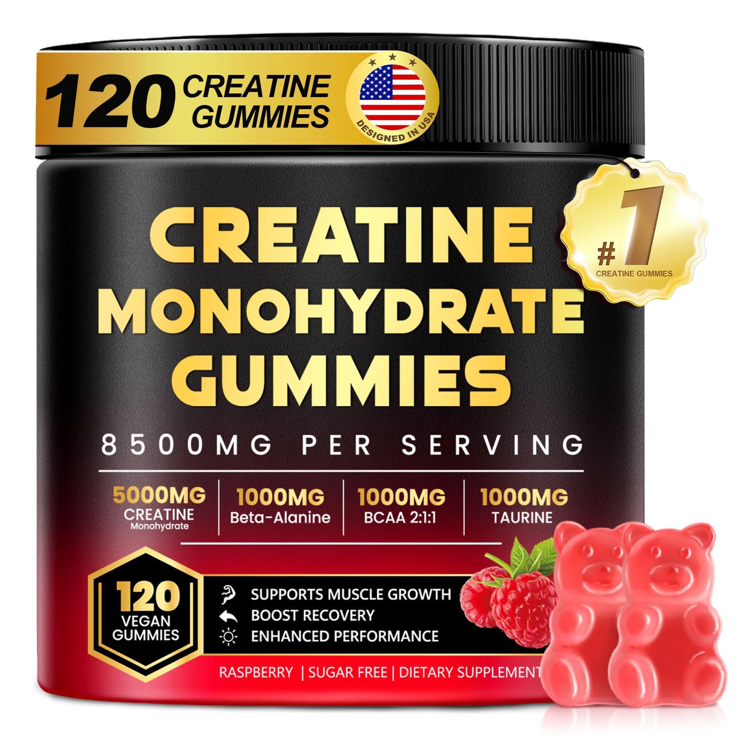 ZyterX Creatine Monohydrate Gummy 1 Count