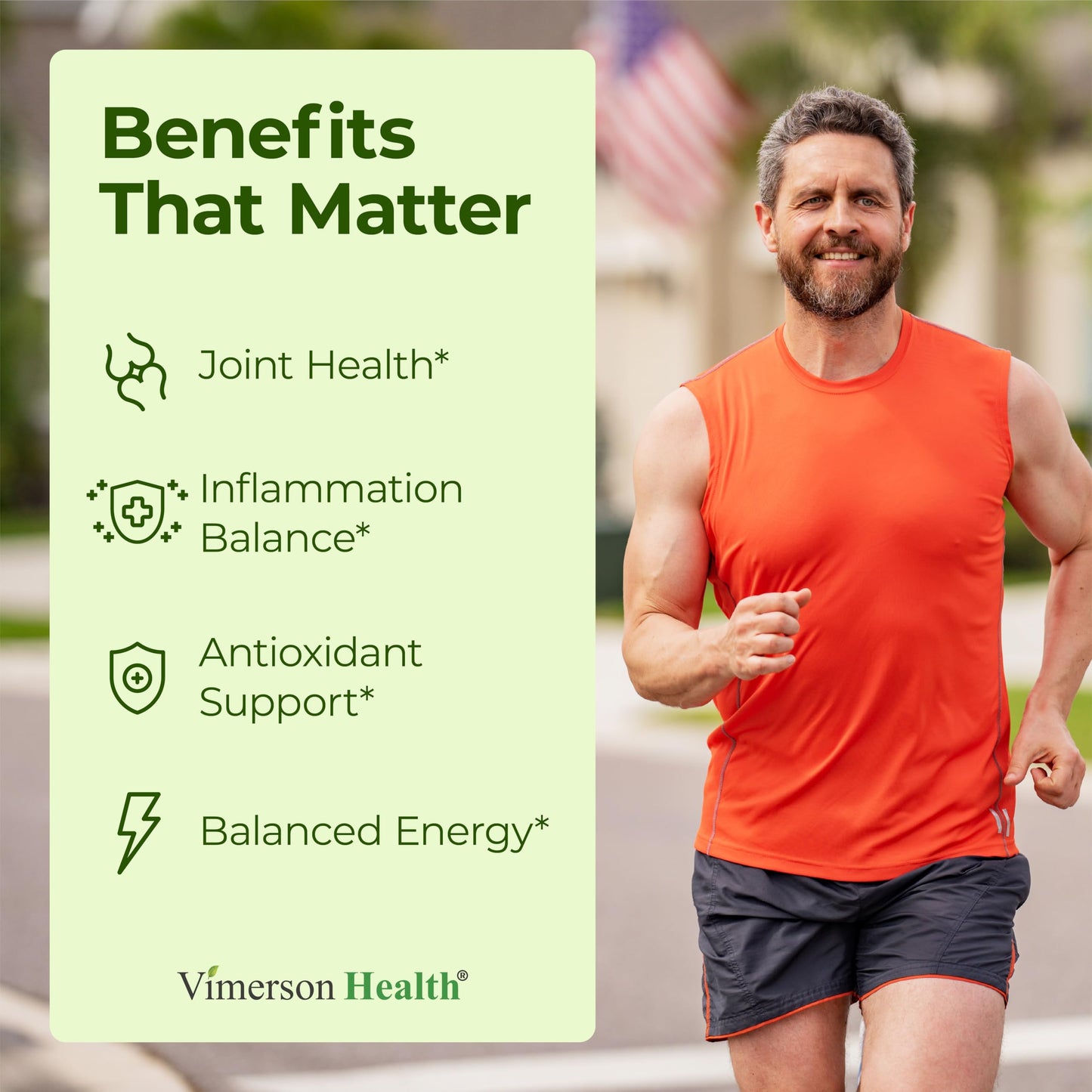 Vimerson Health Turmeric Curcumin Supplement with Green Tea Extract (ECGC) & Vitamin C for Joint Health, Energy & Inflammation Balance - Organic Tumeric Curcumin with Black Pepper - Gluten-Free, Non-GMO, 120 Capsules