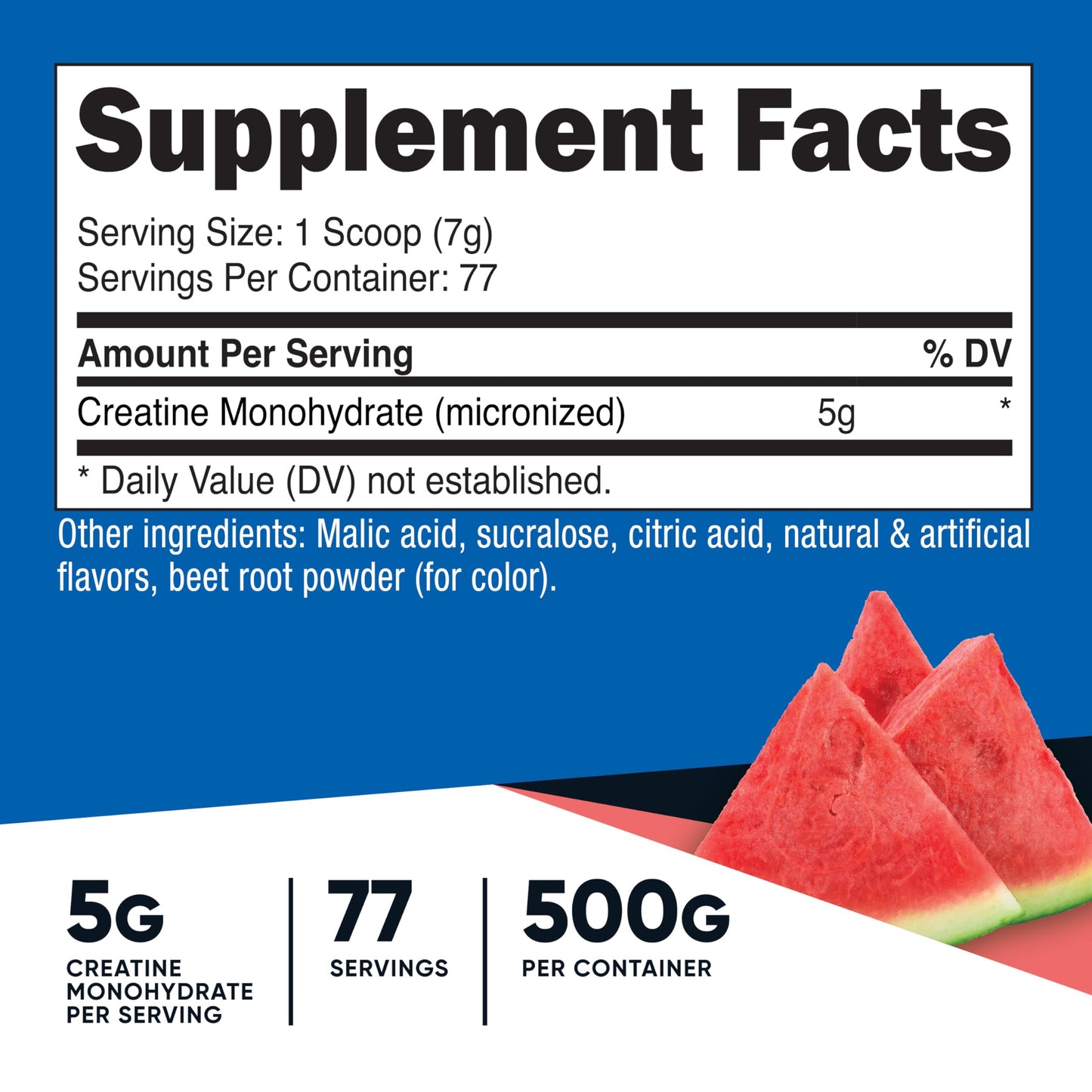 Nutricost Creatine Monohydrate Powder 500 Gram 17.9