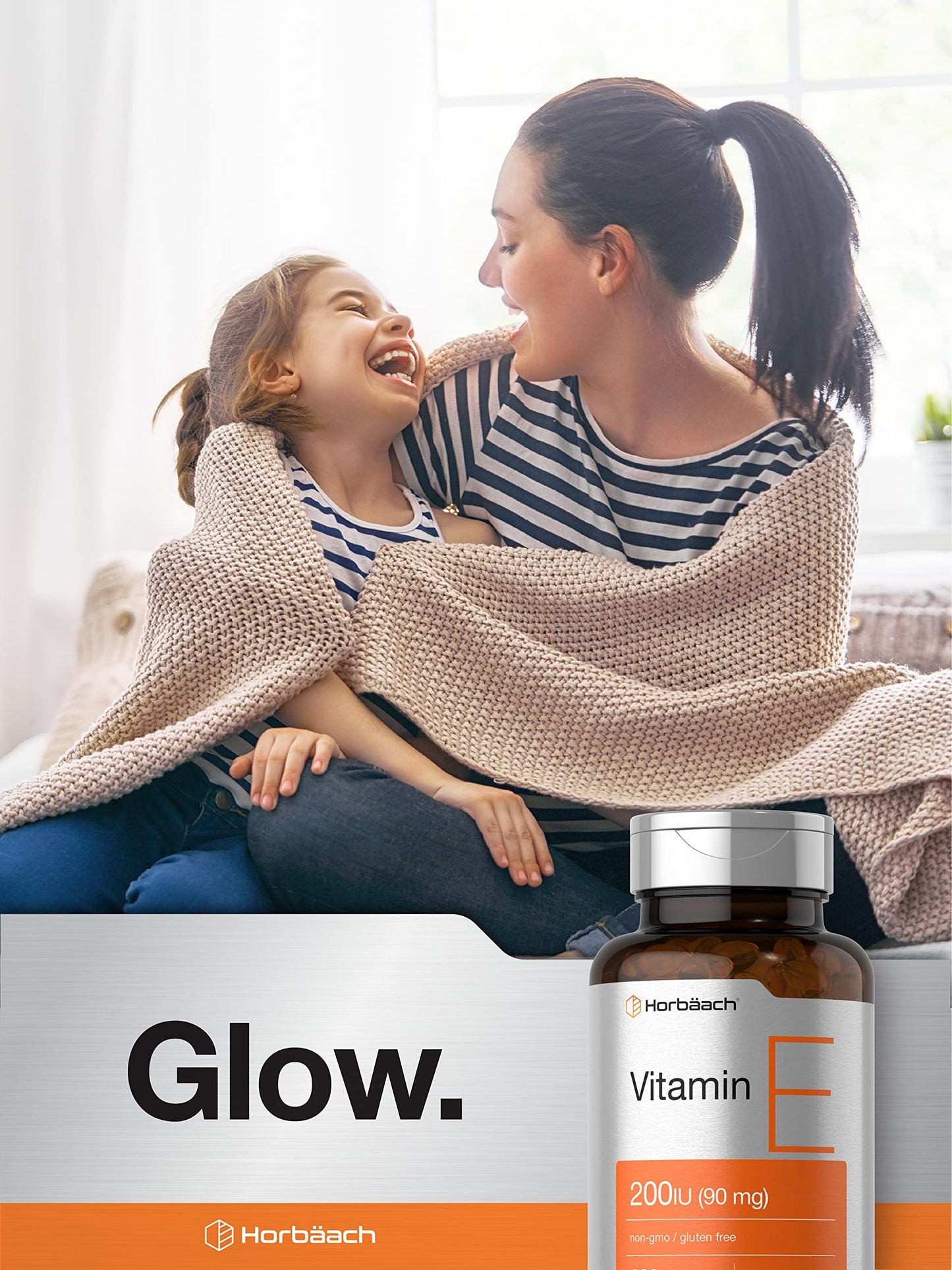 Horbäach Vitamin E Softgel 200 Count