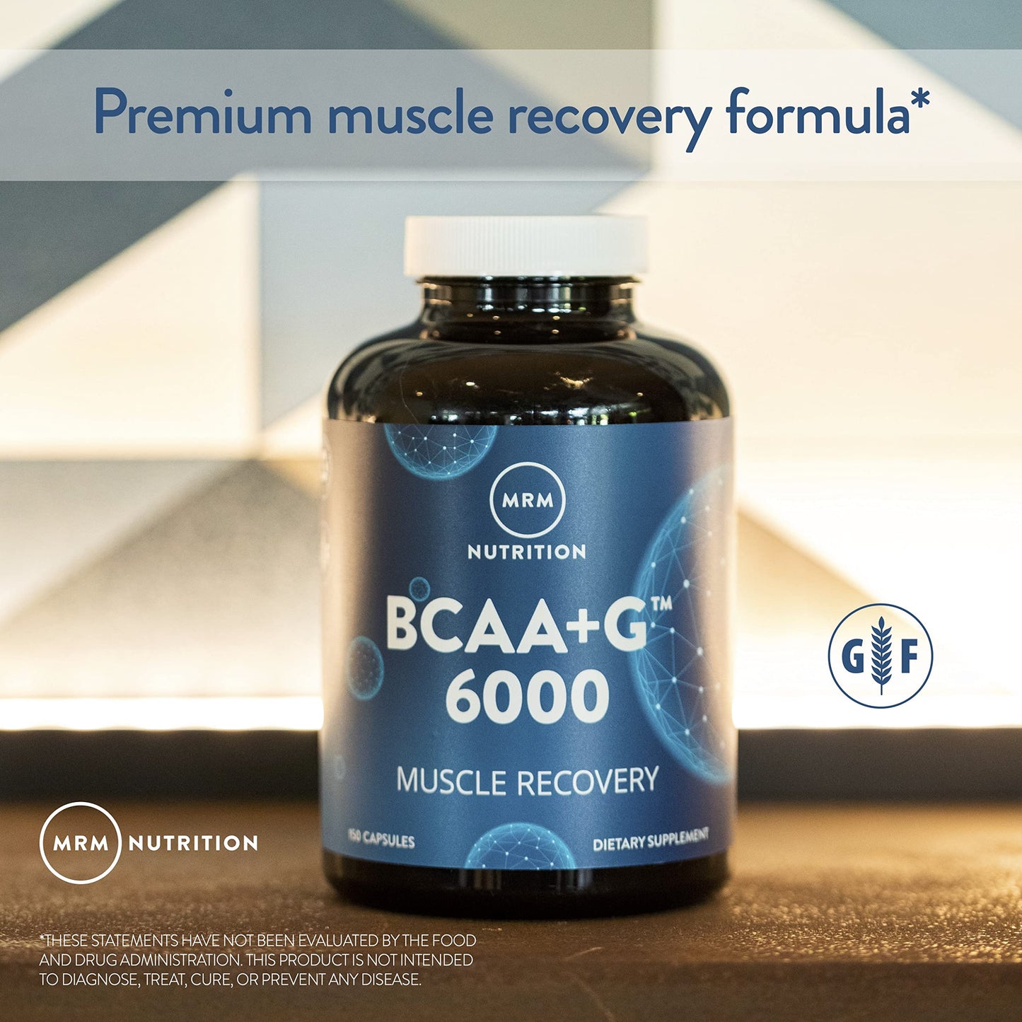 MRM BCAA+ Muscle Recovery 6000 mg Capsules, 150 Count