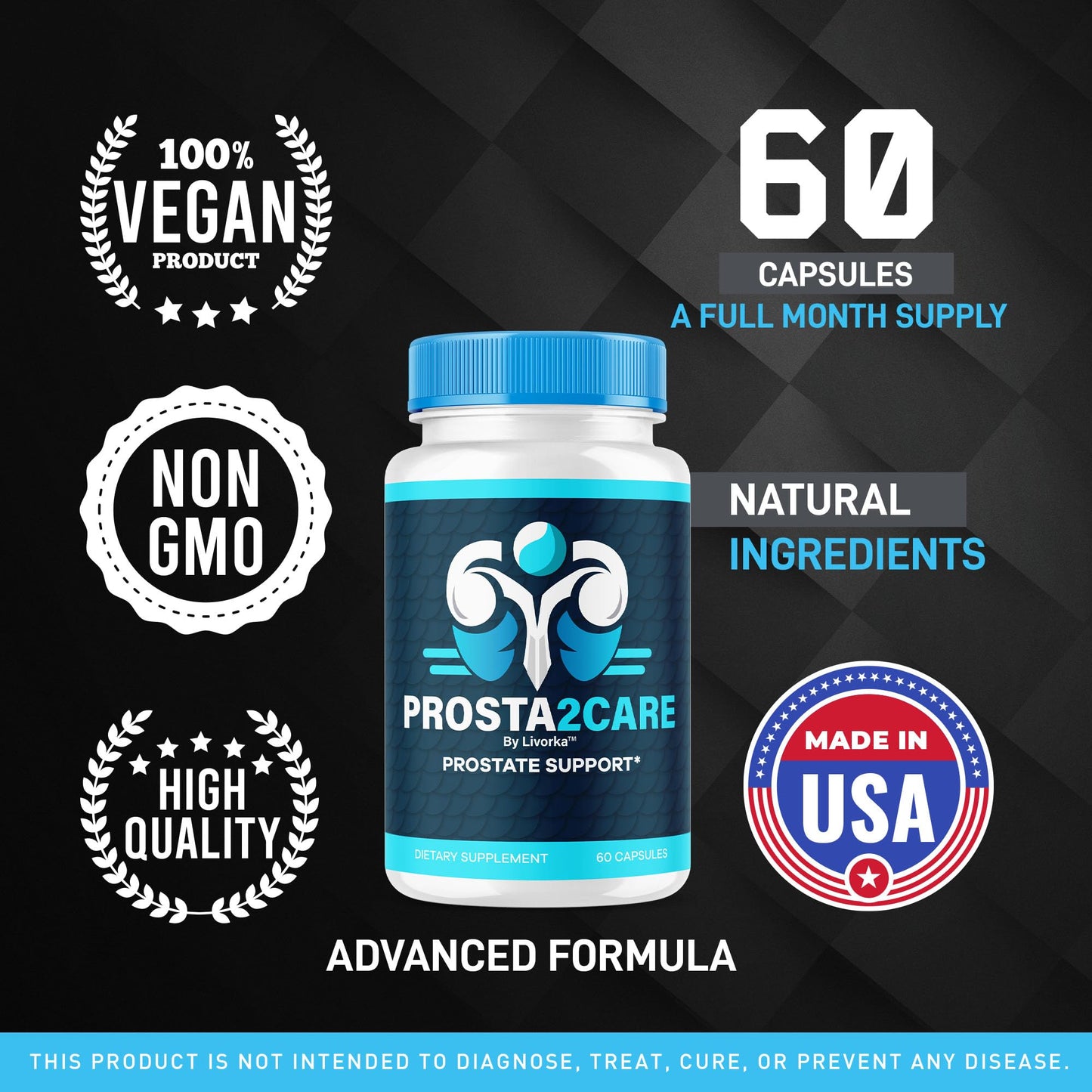 LIVORKA Prosta2Care Capsules 60 Count