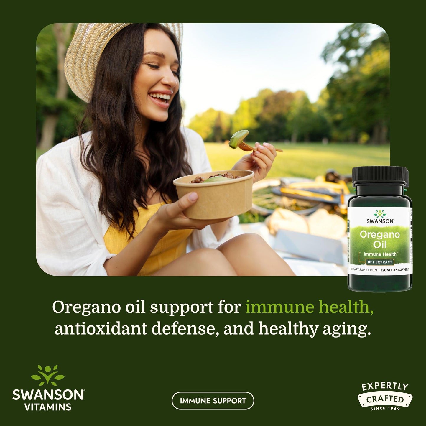Swanson Oregano Oil 10:1 Extract Digestive and Respiratory Health Softgels 120