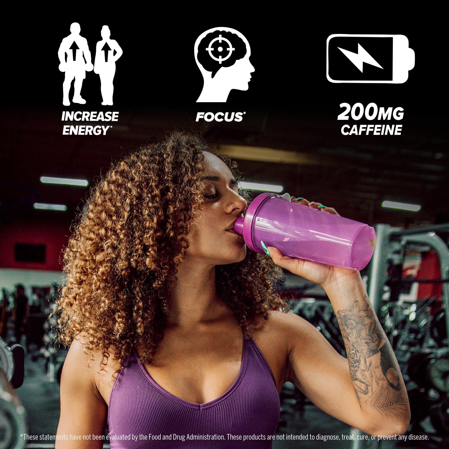 FINAFLEX Pure Caffeine Capsules, 100 Capsules